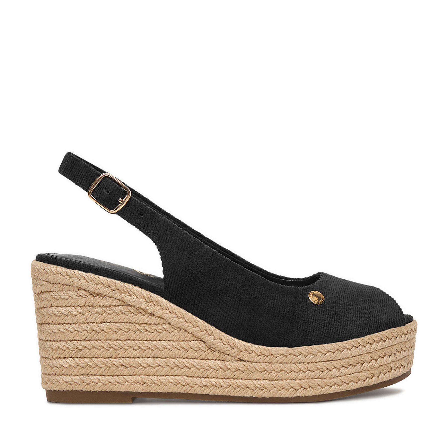 Beverly Hills Polo Club Espadryle EO-R26SS03466 Czarny