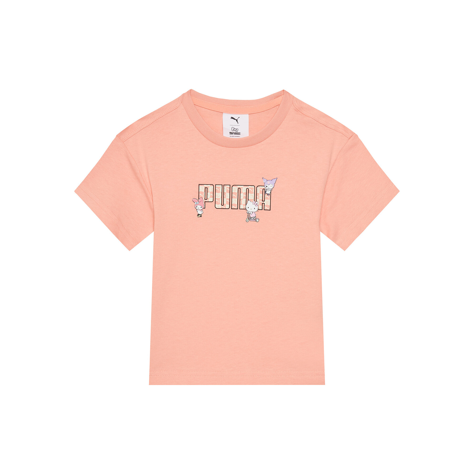 Puma T-Shirt PUMA X Hello Kitty And Friends 630062 Koralowy Regular Fit