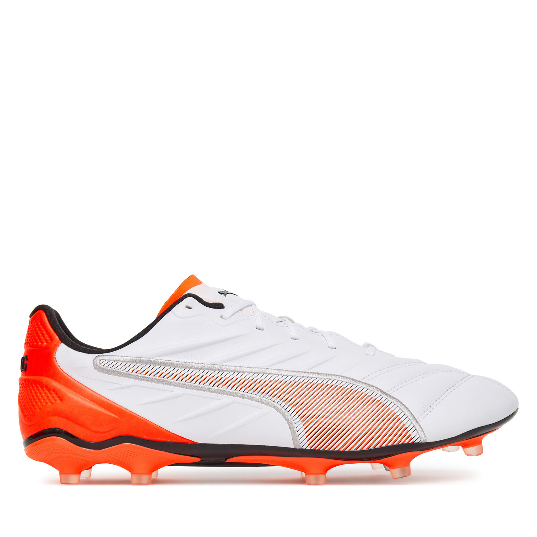 Puma Buty do piłki nożnej King Pro Fg/Ag 108828 01 Biały