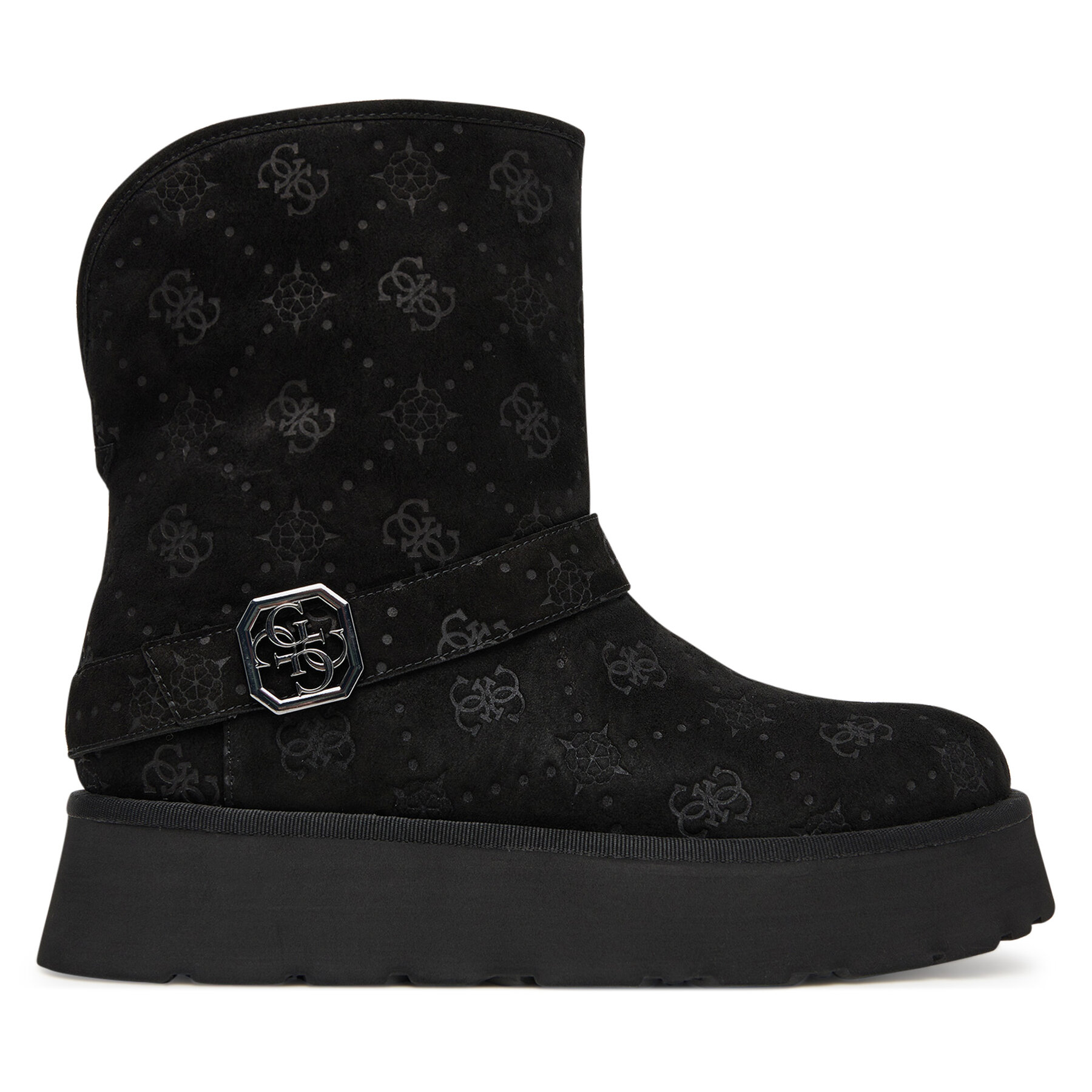 Guess Śniegowce FLFDOL ESU10 Czarny