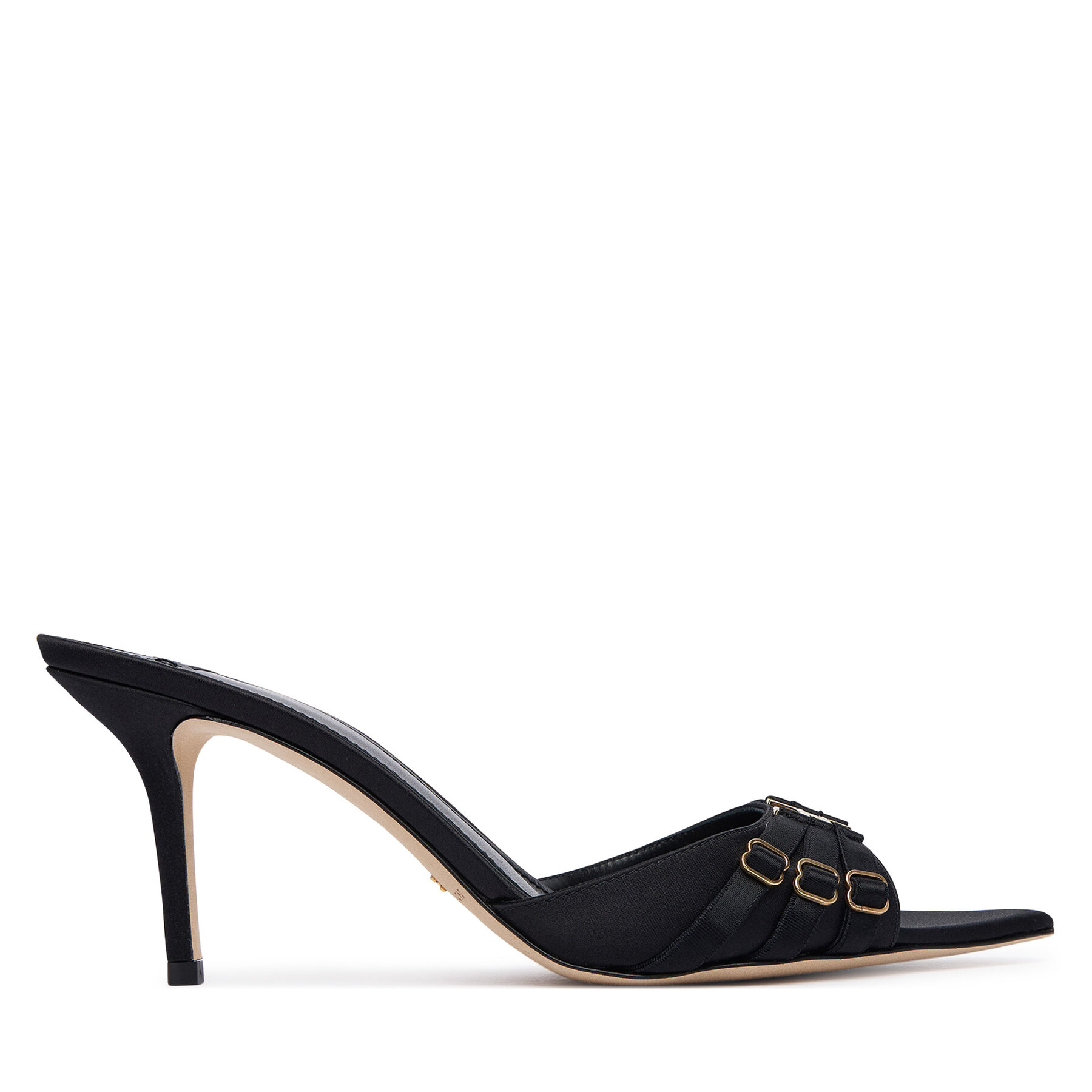Elisabetta Franchi Klapki SA-76L-62E2-V500 Czarny