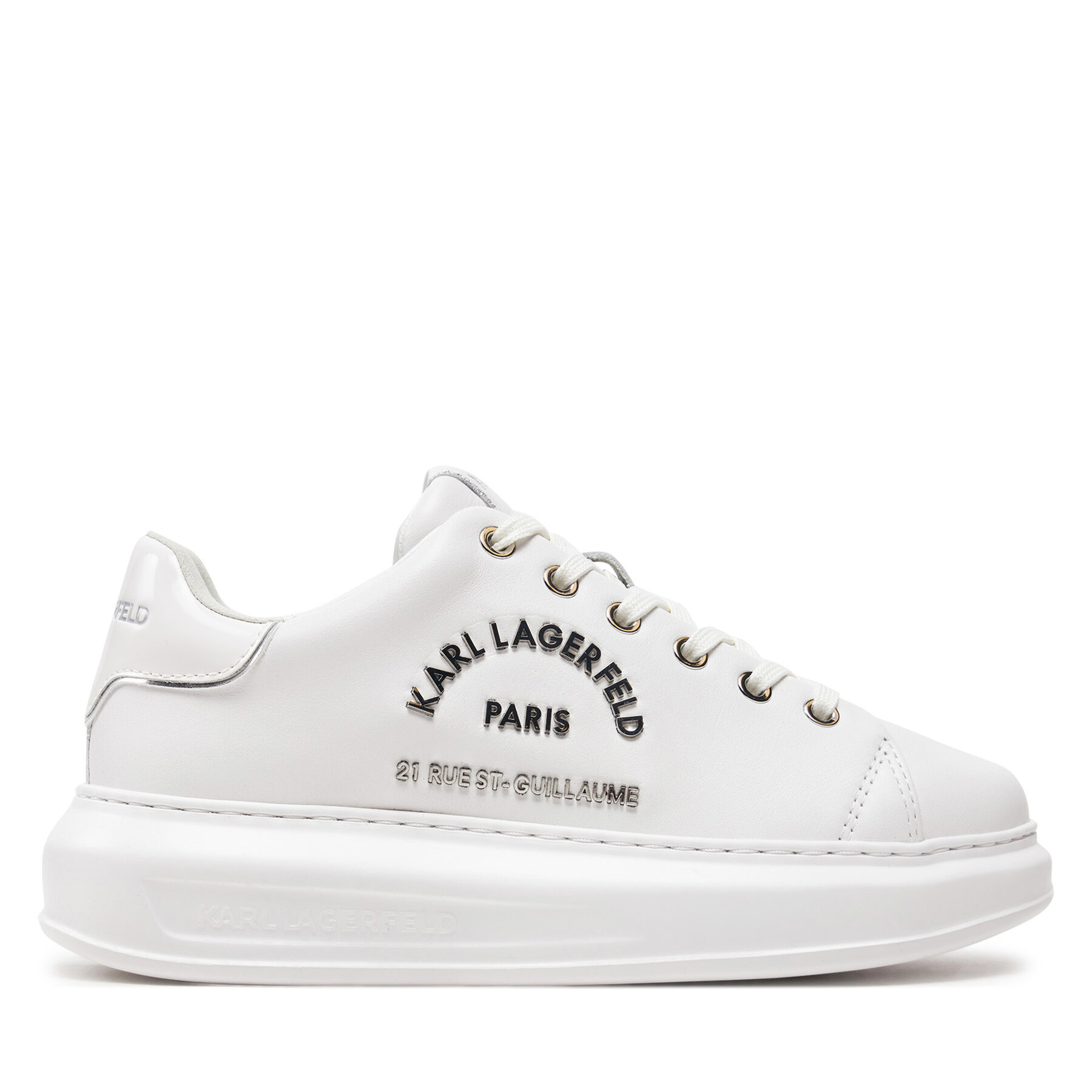 KARL LAGERFELD Sneakersy KL62539K Biały