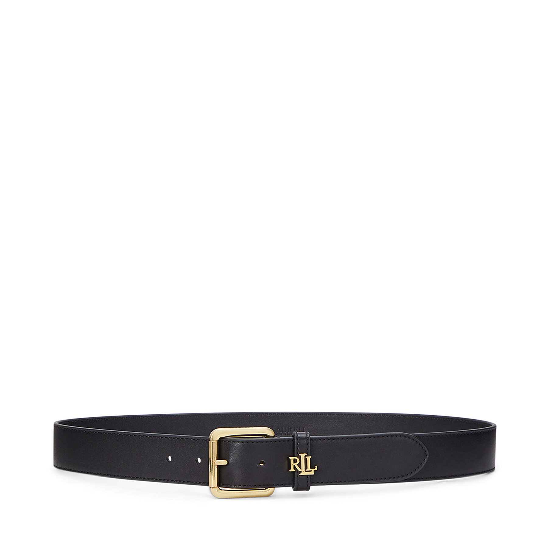 LAUREN RALPH LAUREN Pasek Damski Logo Keeper 412968765001 Czarny