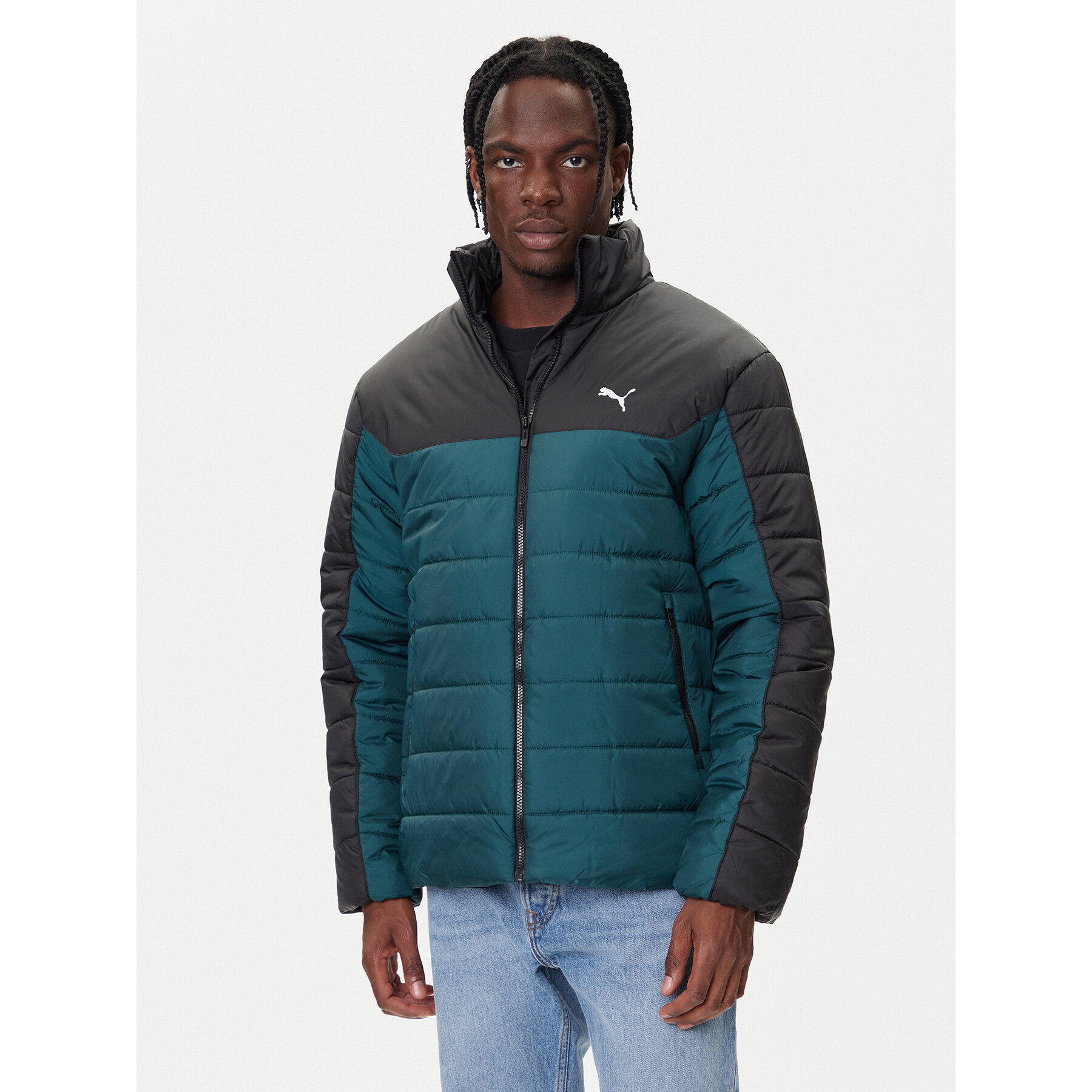 Puma Kurtka zimowa Ess 685210 75 Zielony Regular Fit