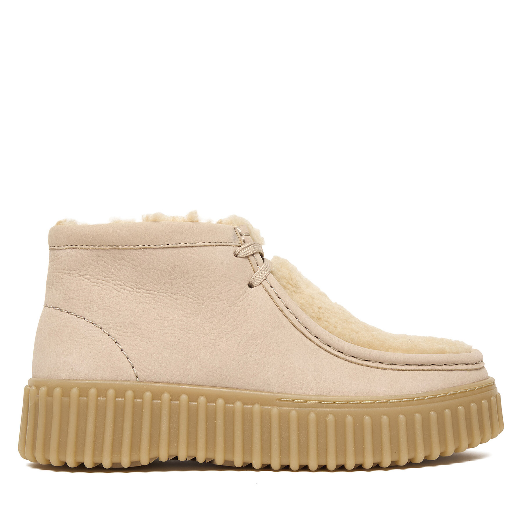 Clarks Trzewiki Torhill Moss 26182914 Beżowy