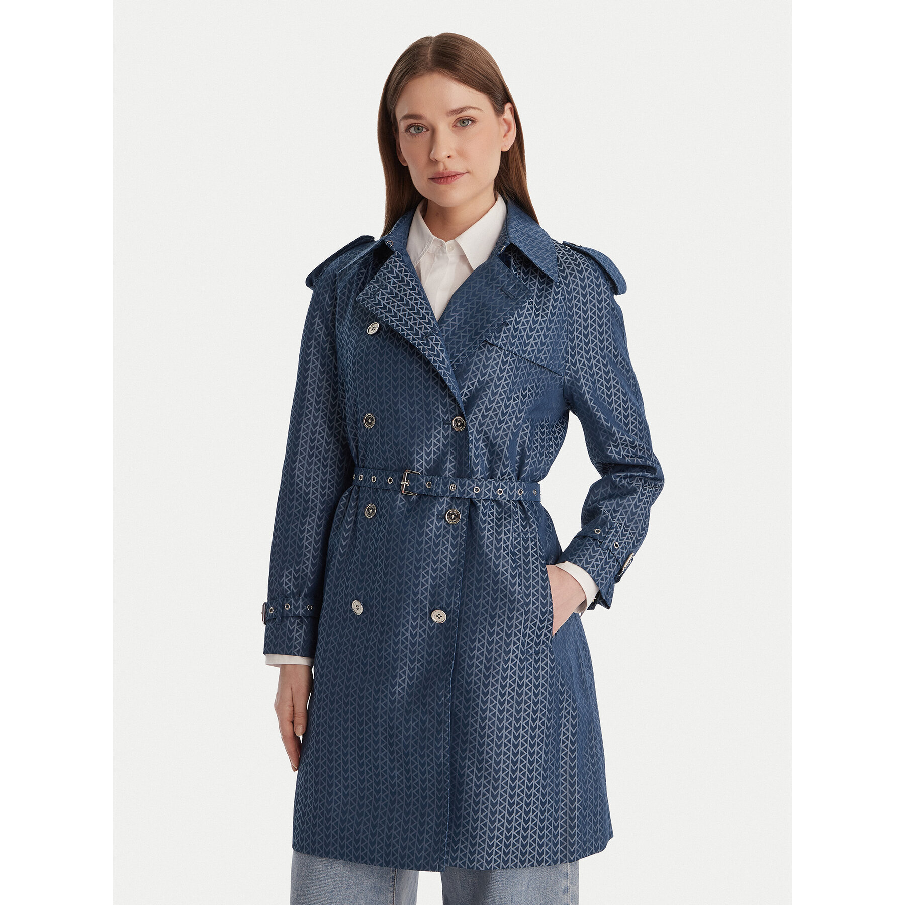MICHAEL Michael Kors Trencz MR620K2K90 Niebieski Regular Fit
