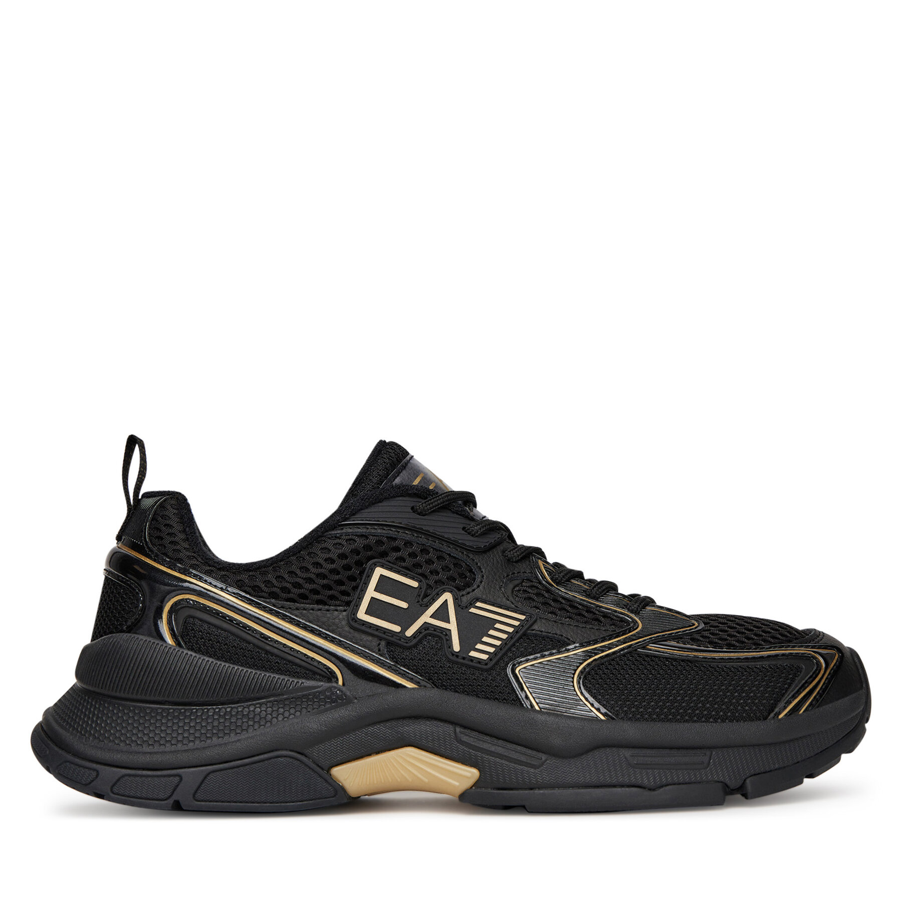 EA7 Emporio Armani Sneakersy X8X249 XK446 U106 Czarny