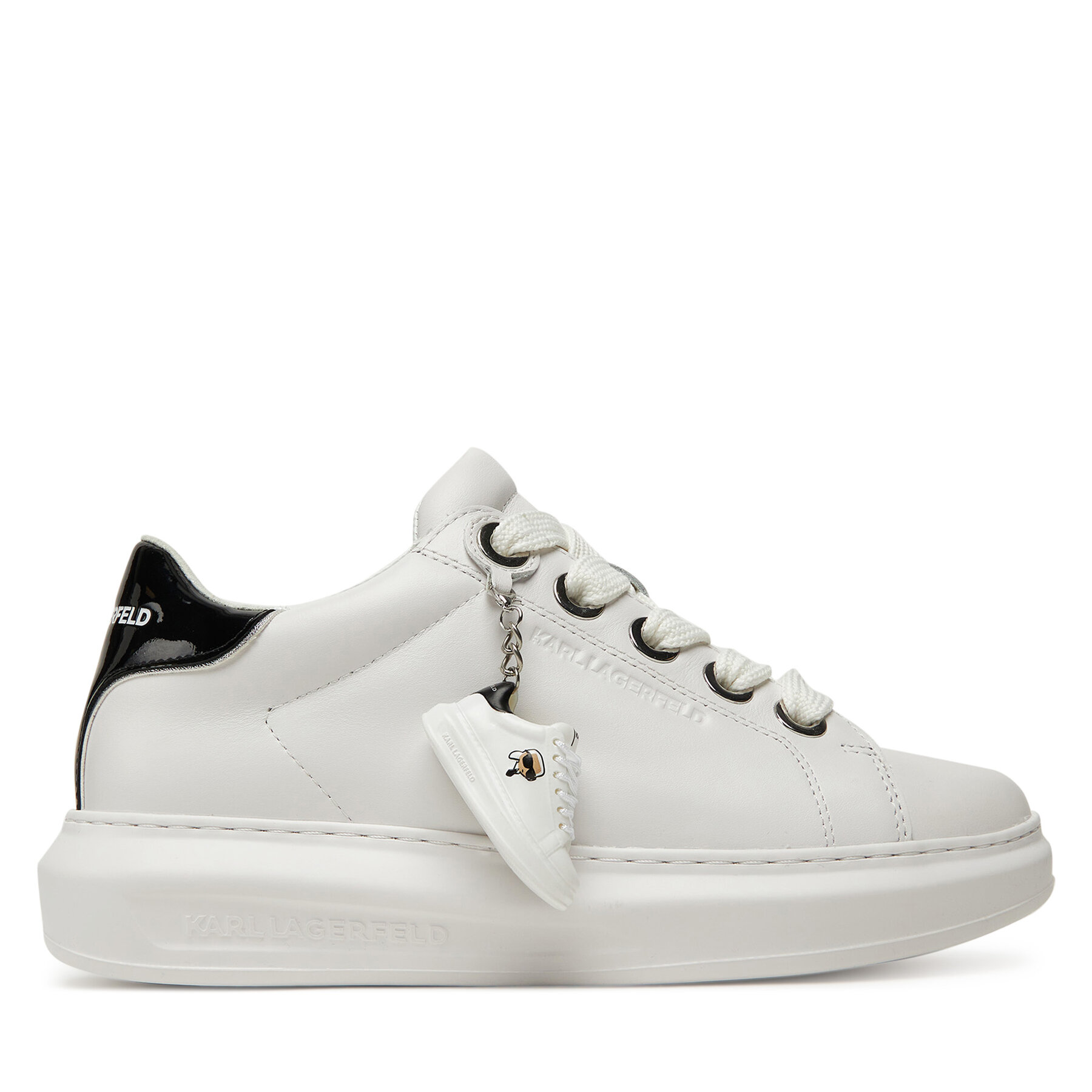 KARL LAGERFELD Sneakersy Kapri KL62519 Biały