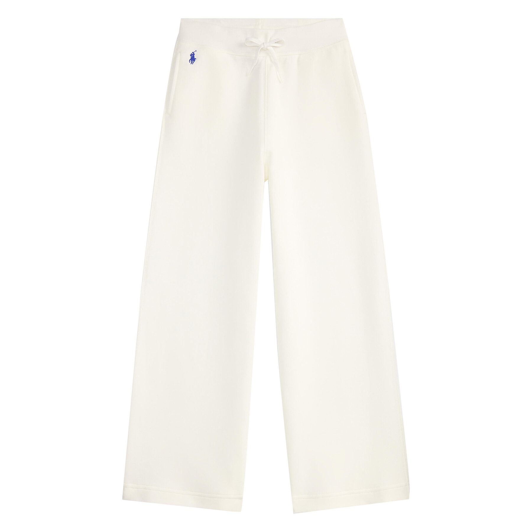 Polo Ralph Lauren Spodnie dresowe 313A96088002 Biały Wide Leg
