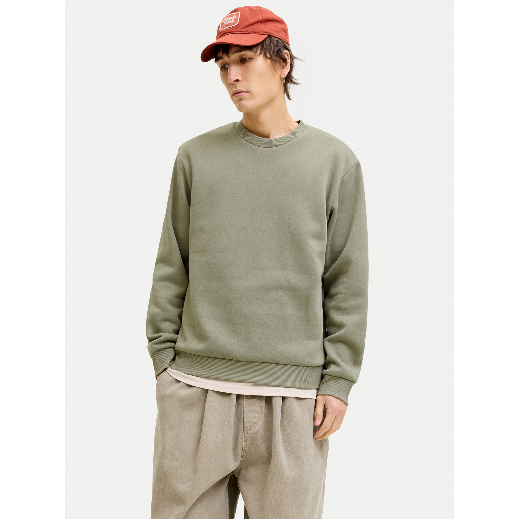 Jack & Jones Bluza Soho 12278791 Zielony Regular Fit