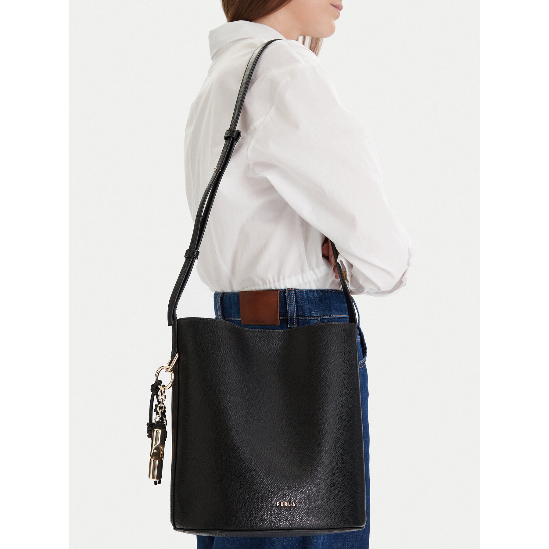 Furla Torebka Roxie S WB01875 ARE000 CN O6000 Czarny