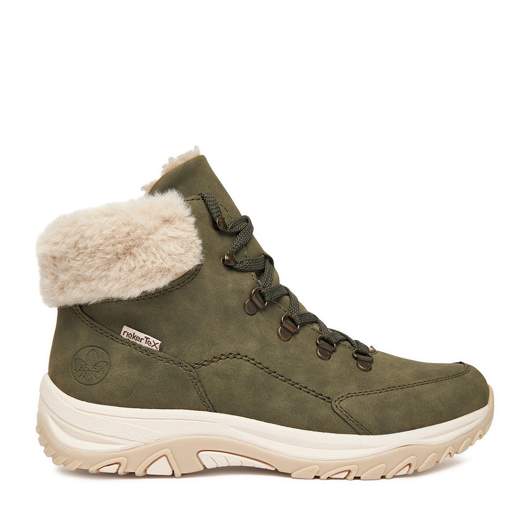 Rieker Trzewiki CEO-M9610-54 Khaki
