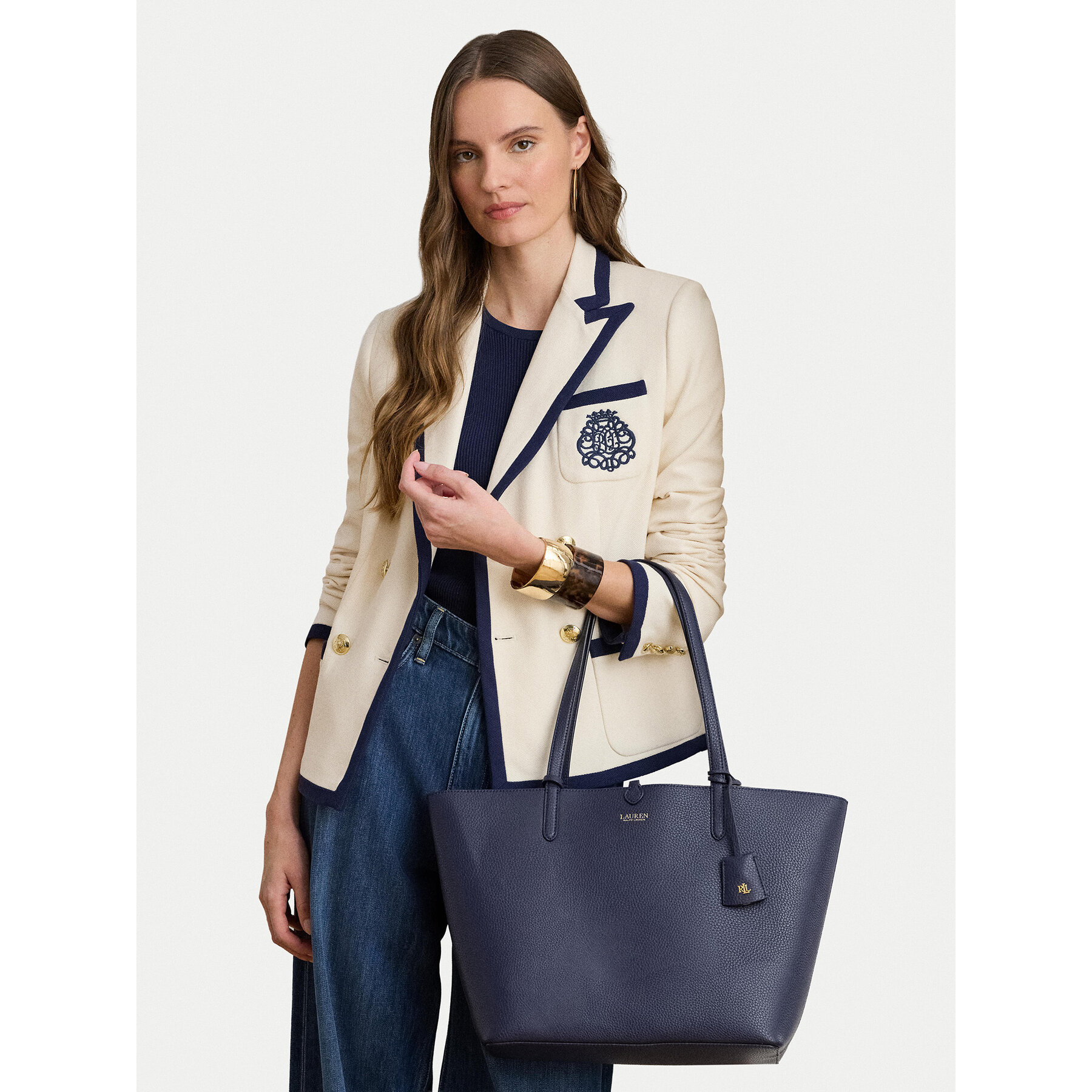 LAUREN RALPH LAUREN Torebka 431795329077 Granatowy