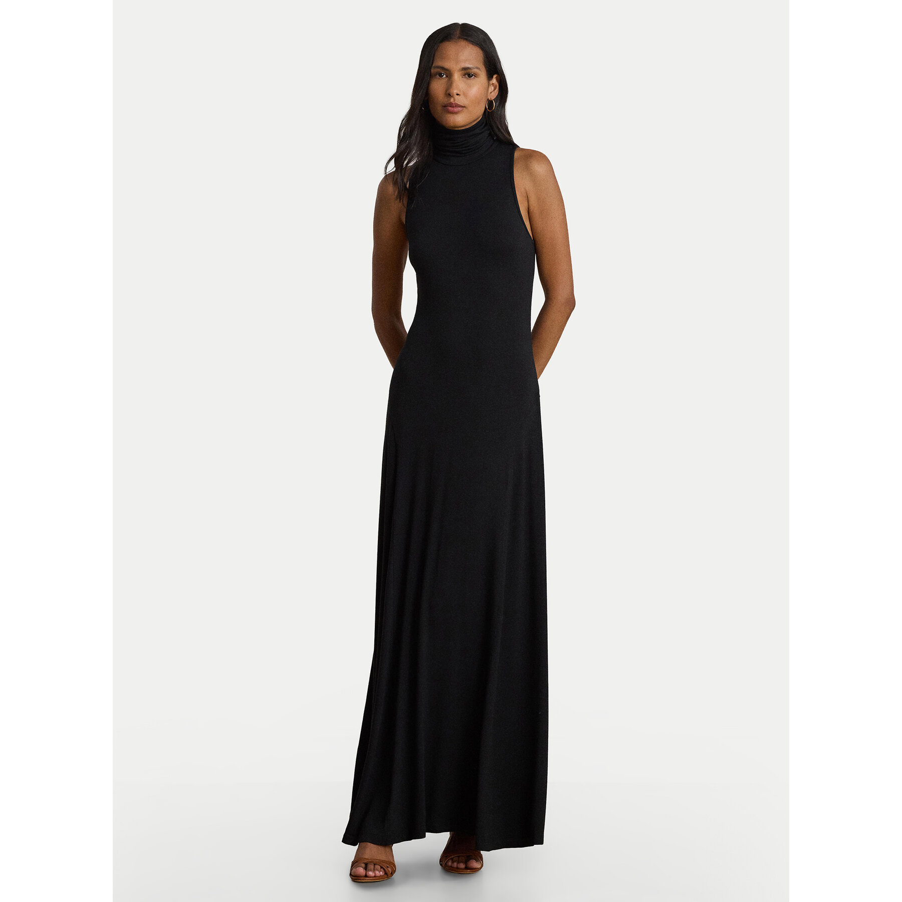 LAUREN RALPH LAUREN Sukienka wieczorowa 200B23543001 Czarny Regular Fit