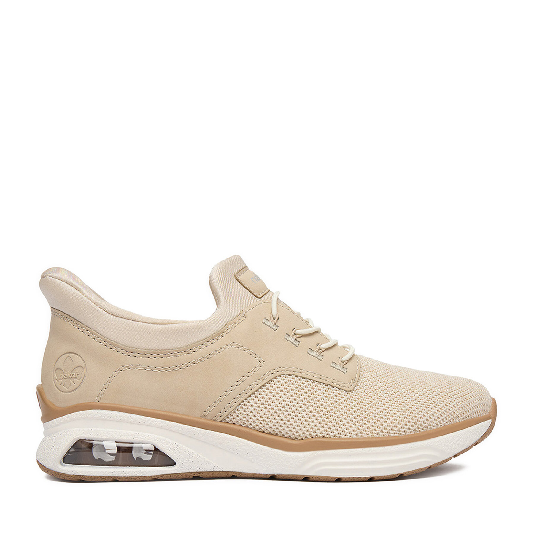 Rieker Sneakersy M5665-60 Beżowy