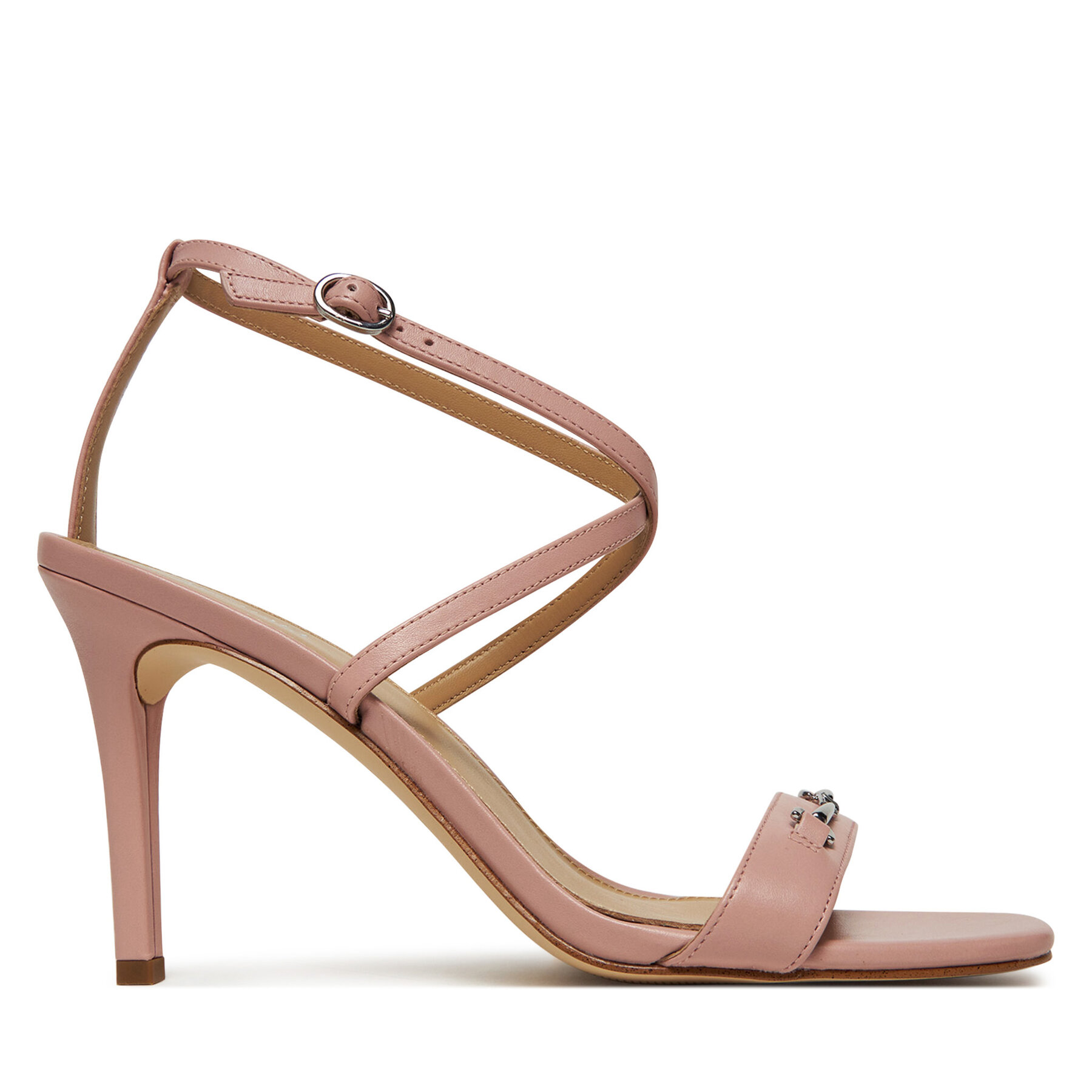 MICHAEL Michael Kors Sandały Lena 40R5LEHS1L Różowy