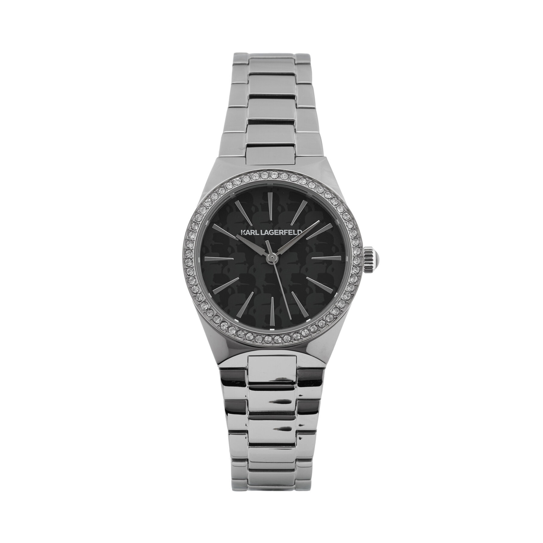KARL LAGERFELD Zegarek R0553105511 Srebrny