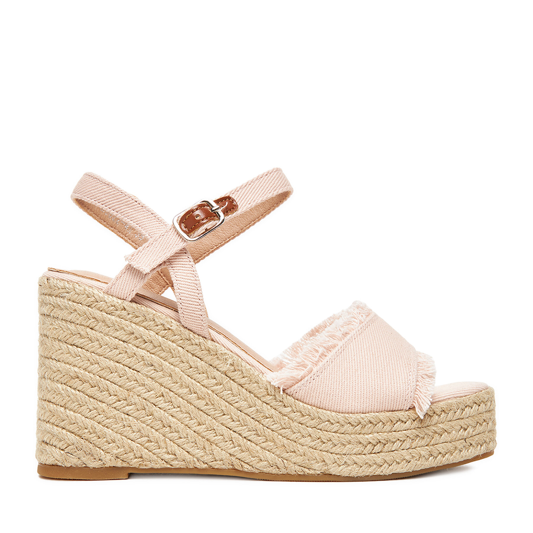 DeeZee Espadryle E0822-4A Różowy