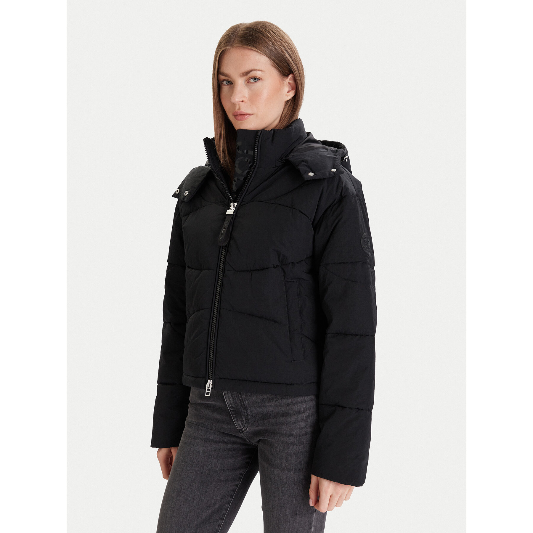JOOP! Kurtka zimowa Oyama 30048918 Czarny Regular Fit