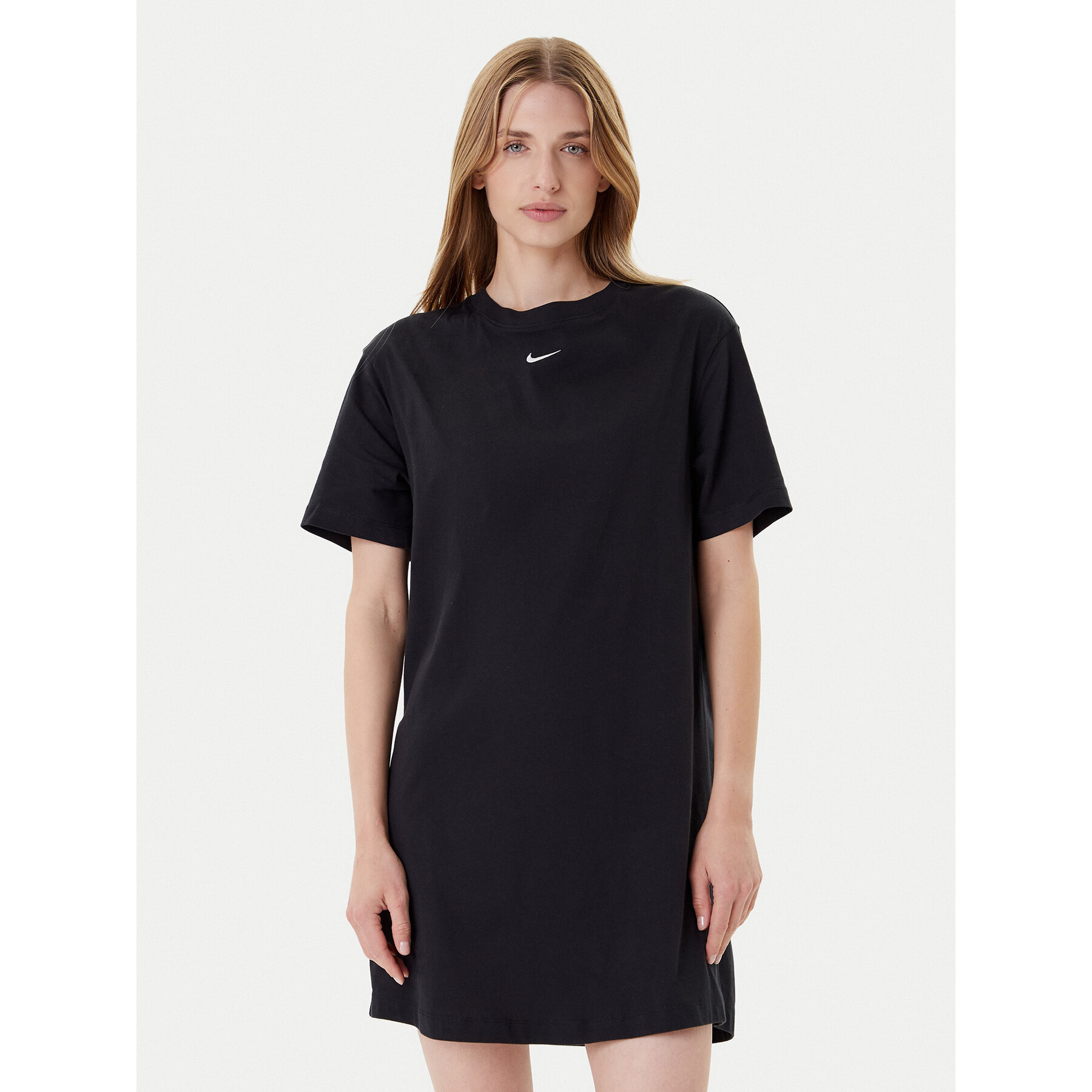 Nike Sukienka codzienna DV7882 Czarny Relaxed Fit
