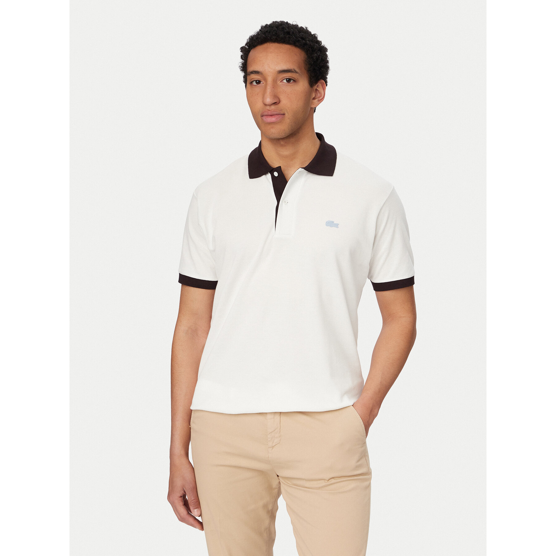 Lacoste Polo PH2017 Biały Regular Fit