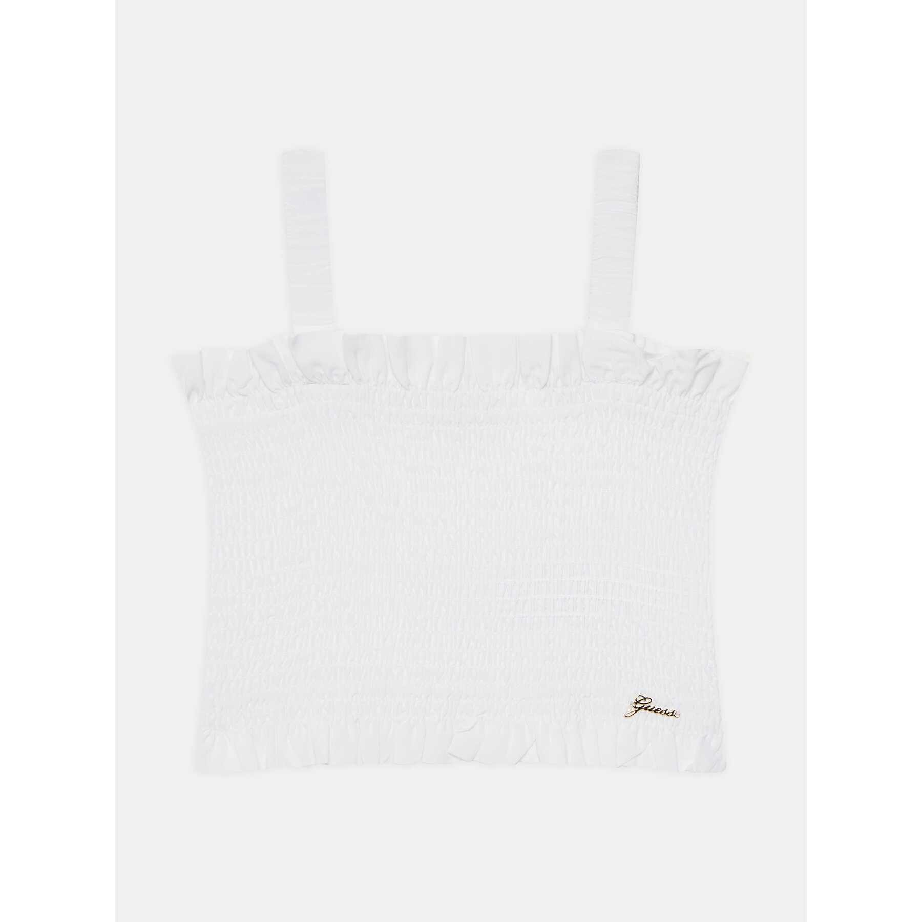 Guess Top J5GH01 WG5S2 Biały Regular Fit