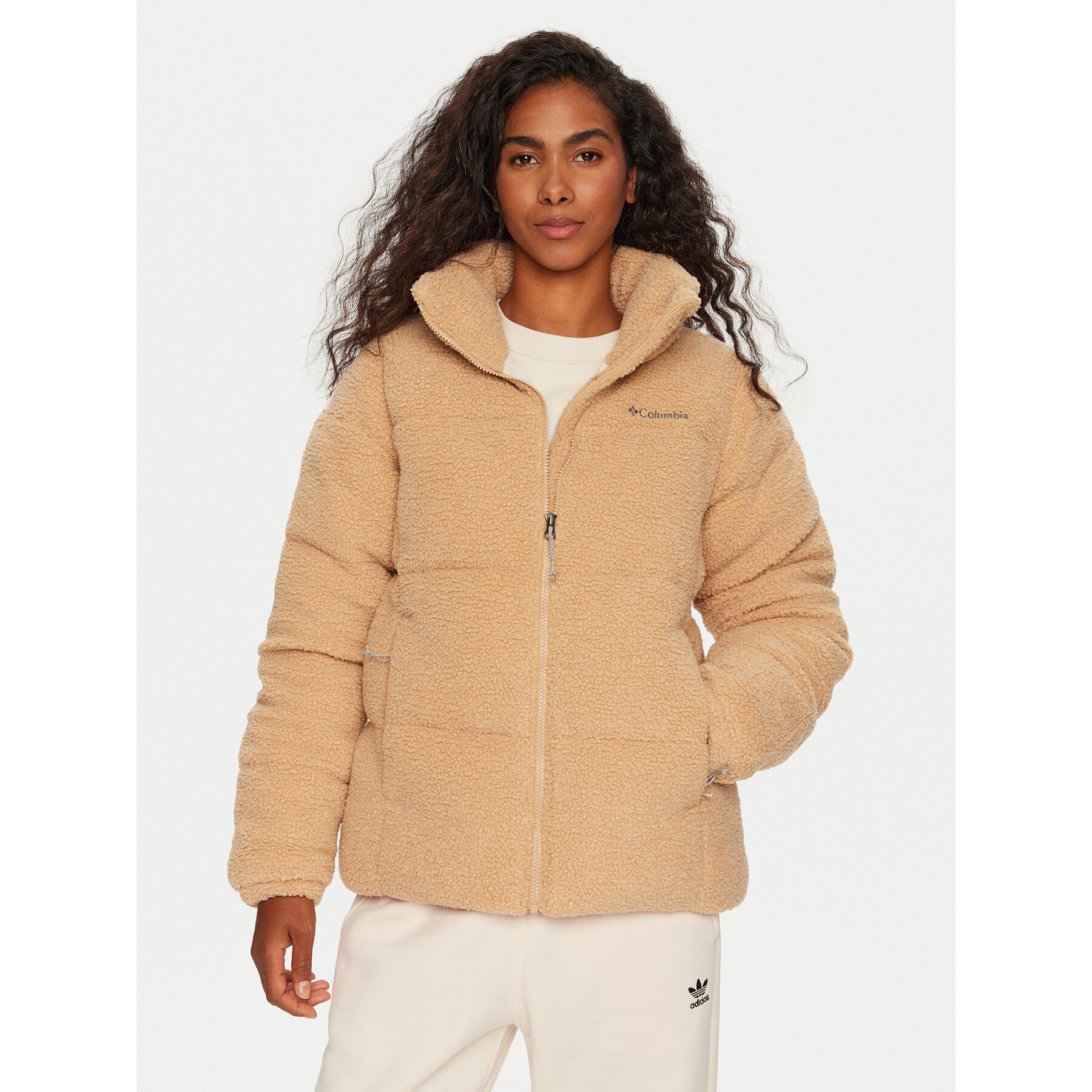 Columbia Kurtka zimowa Puffect™ Sherpa 2089231 Beżowy Regular Fit