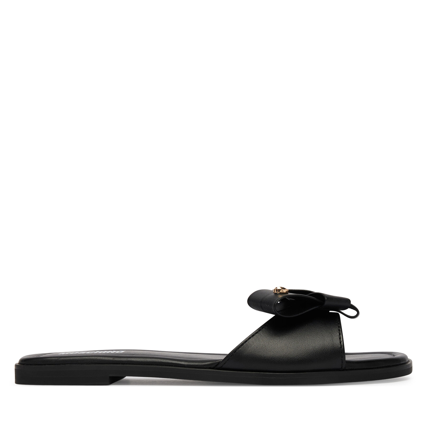 LOVE MOSCHINO Klapki JA28142G0OIE0000 Czarny