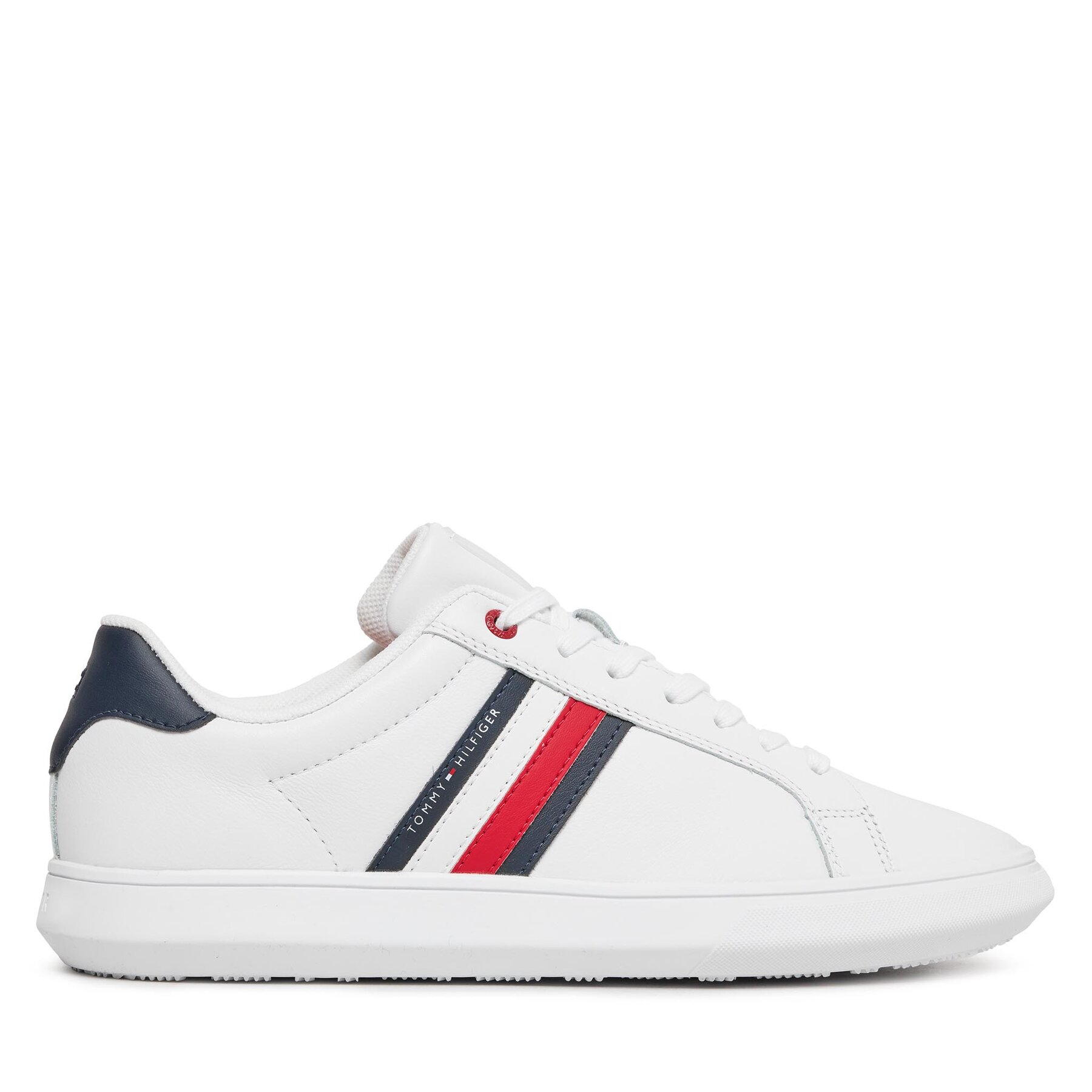 Tommy Hilfiger Sneakersy Essential Leather Cupsole FM0FM04921 Biały
