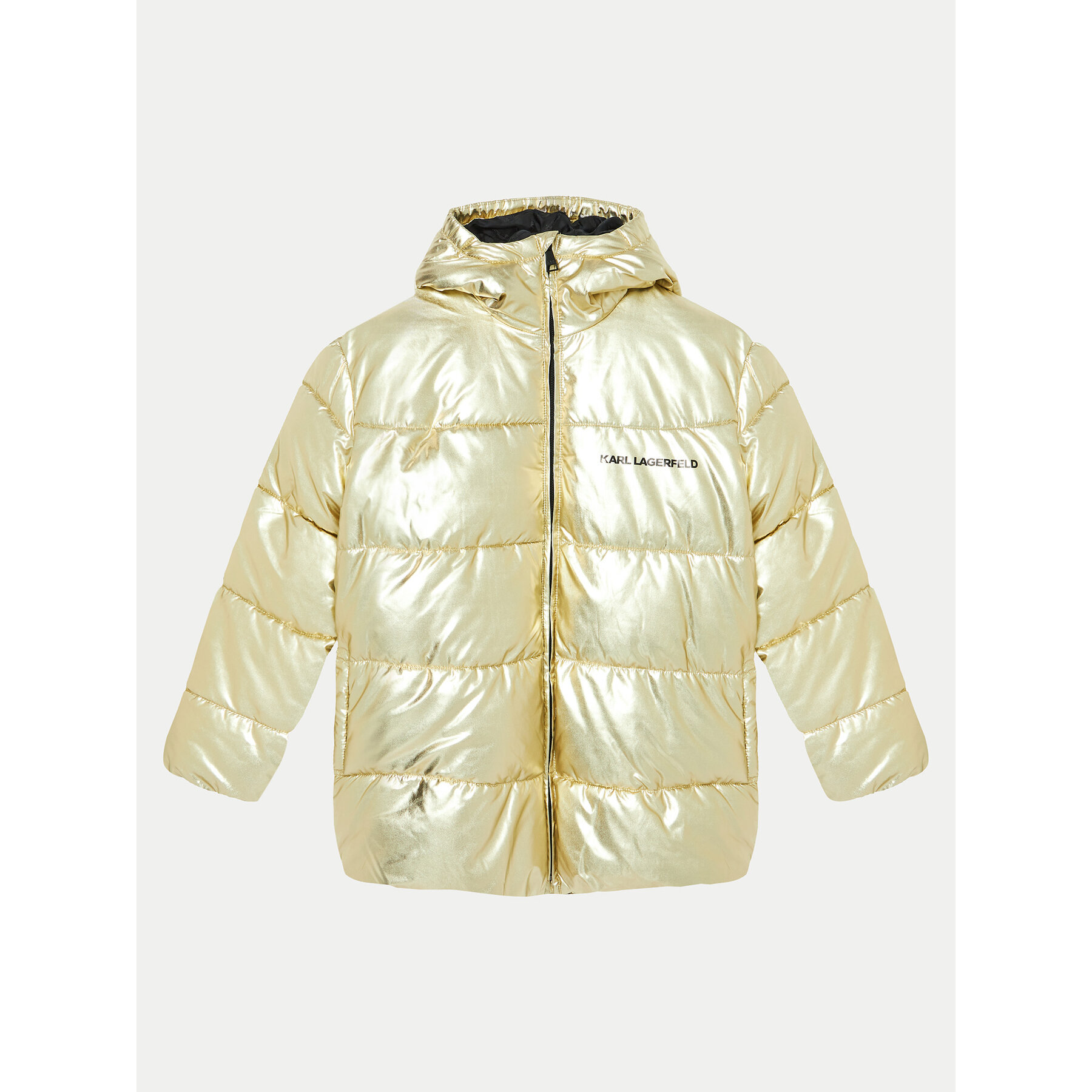 Karl Lagerfeld Kids Kurtka zimowa Z30234 D Złoty Regular Fit