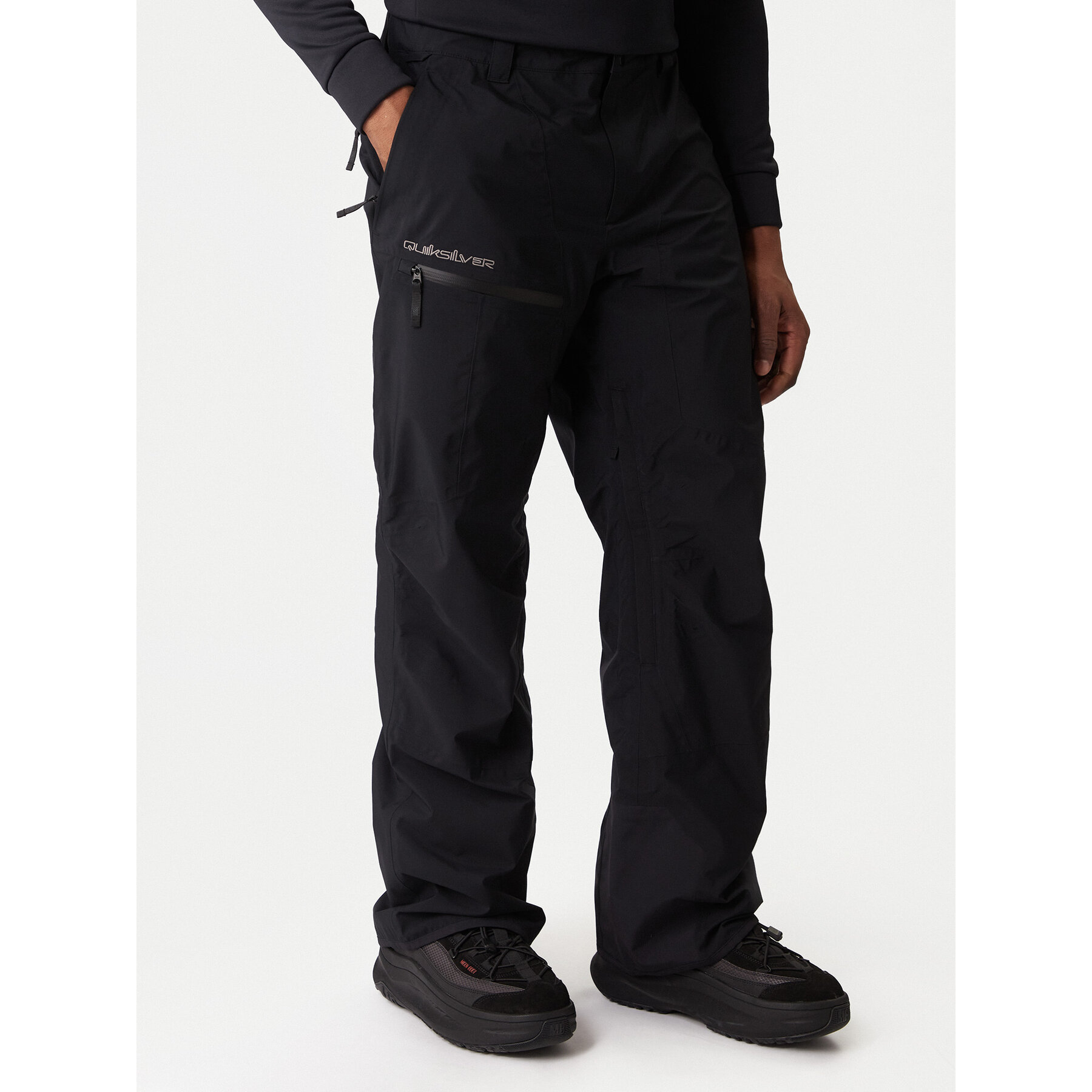 Quiksilver Spodnie snowboardowe Forever Stretch EQYTP03238 Czarny Modern Fit