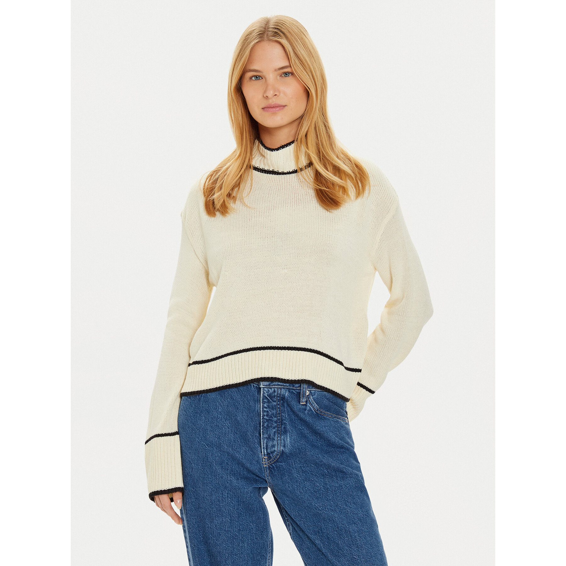 Brave Soul Golf LK-555ALTO Écru Loose Fit