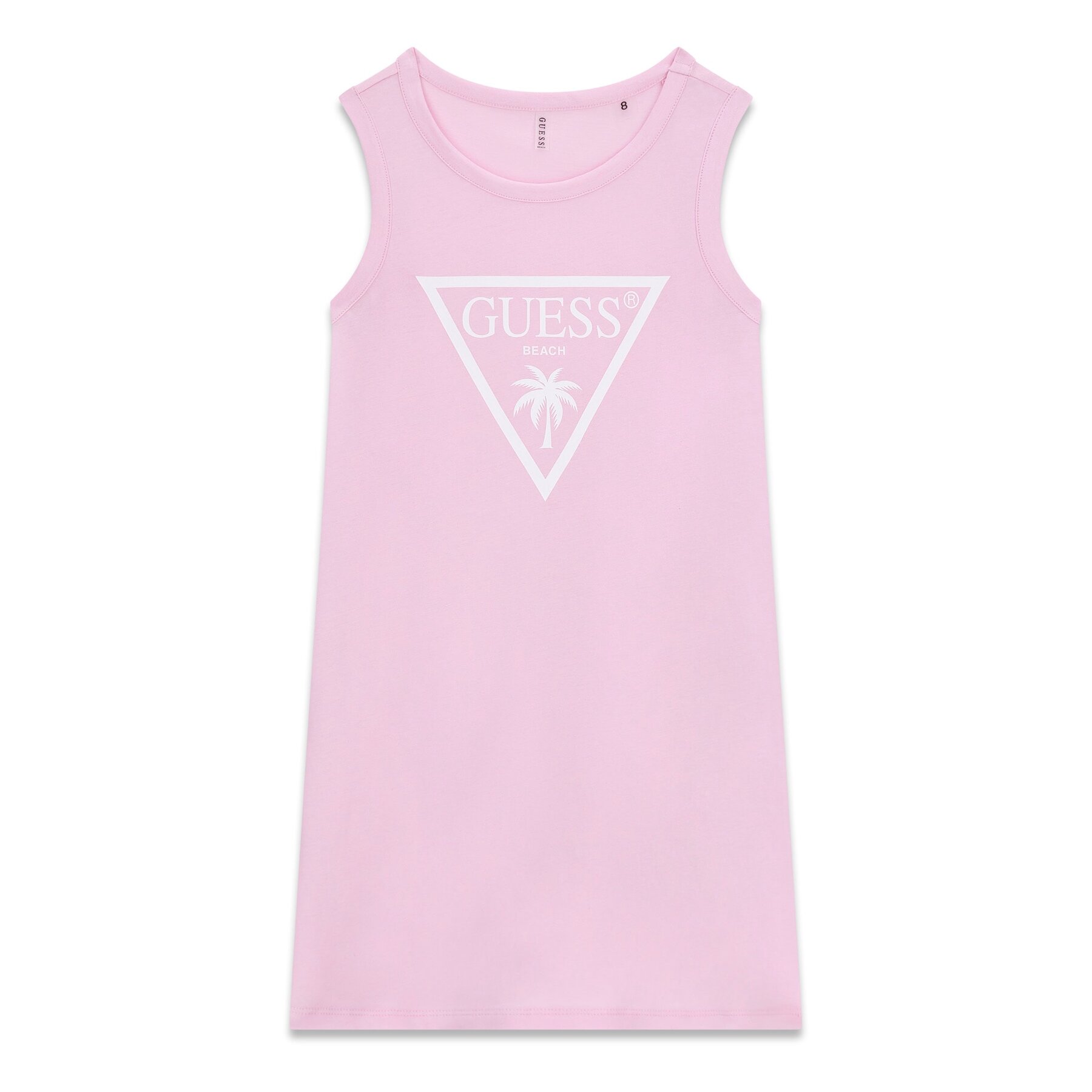 Guess Sukienka codzienna J6GK25 JA914 Różowy Regular Fit