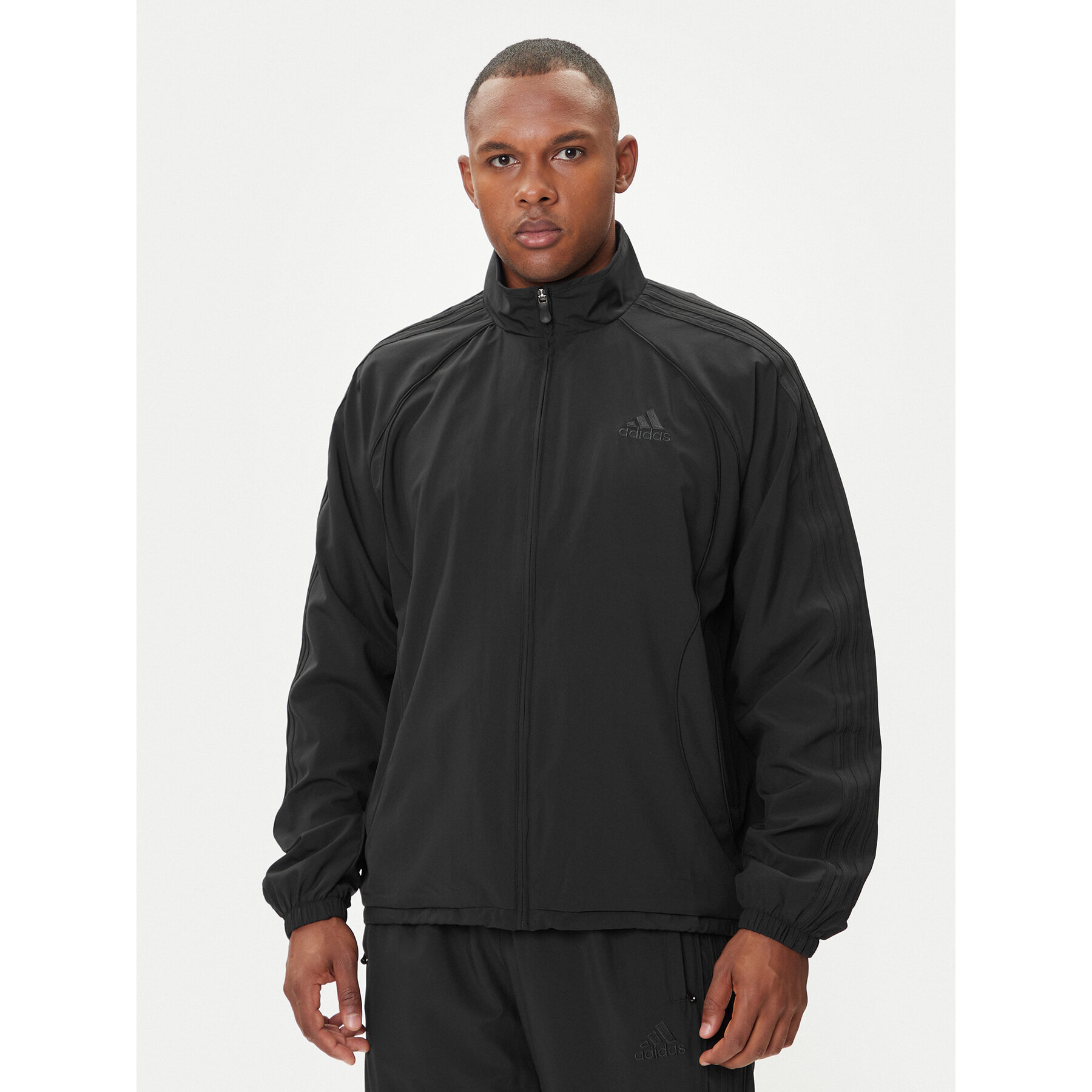adidas Bluza Teamgeist adicolor JW5864 Czarny Loose Fit