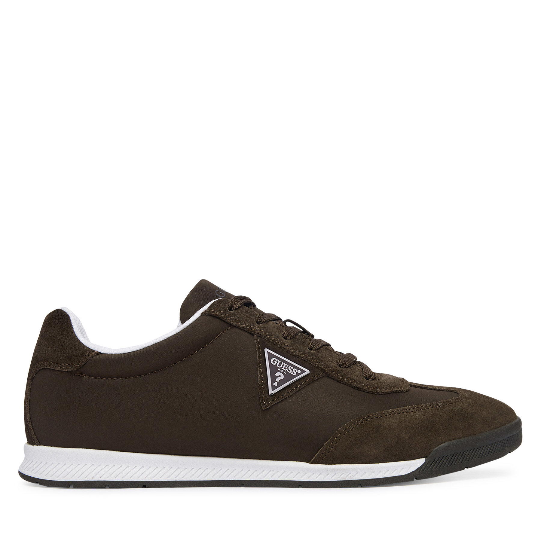 Guess Sneakersy FMTDAS SUE12 Brązowy ciemny