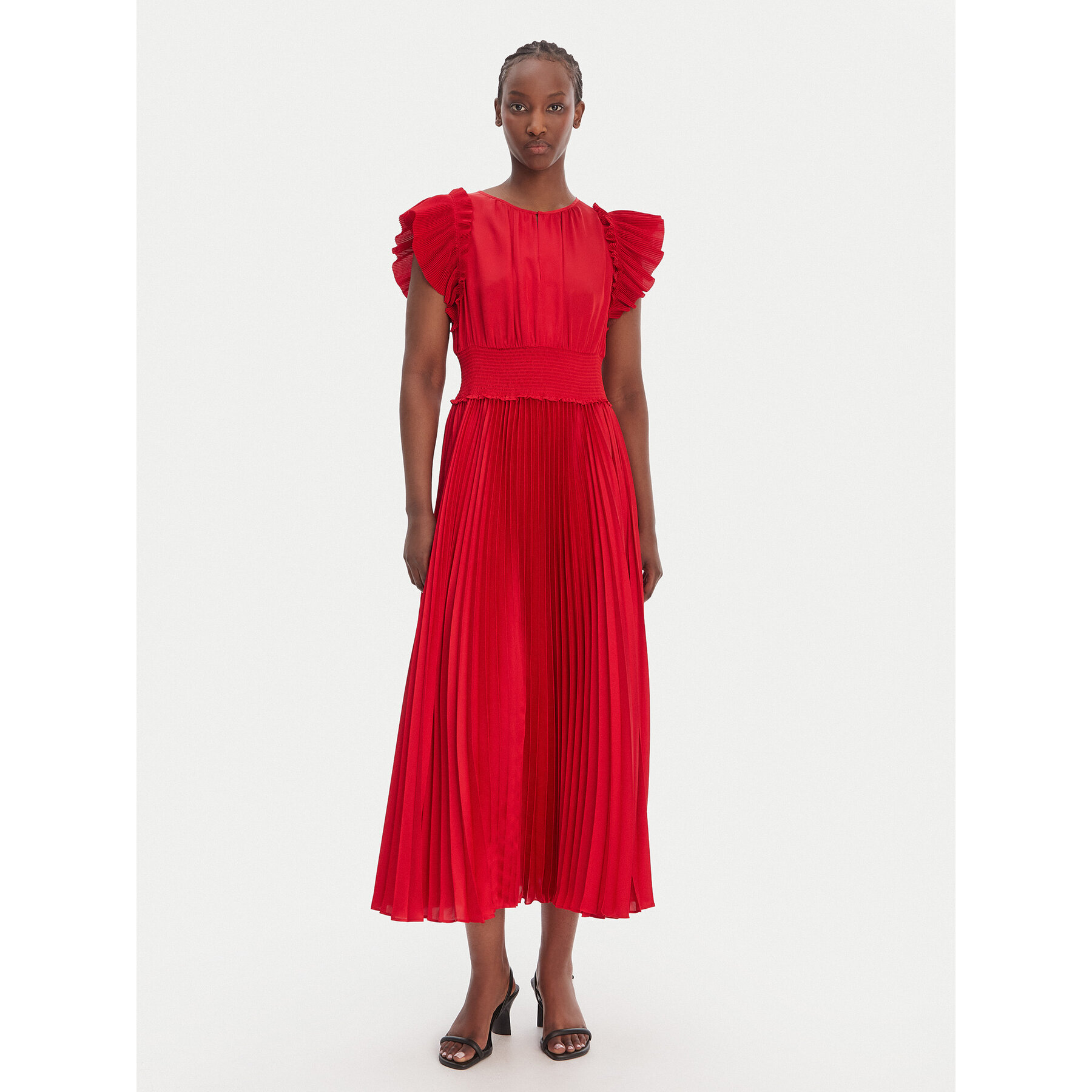 JOOP! Sukienka koktajlowa Dilia2 30100585 Czerwony Regular Fit