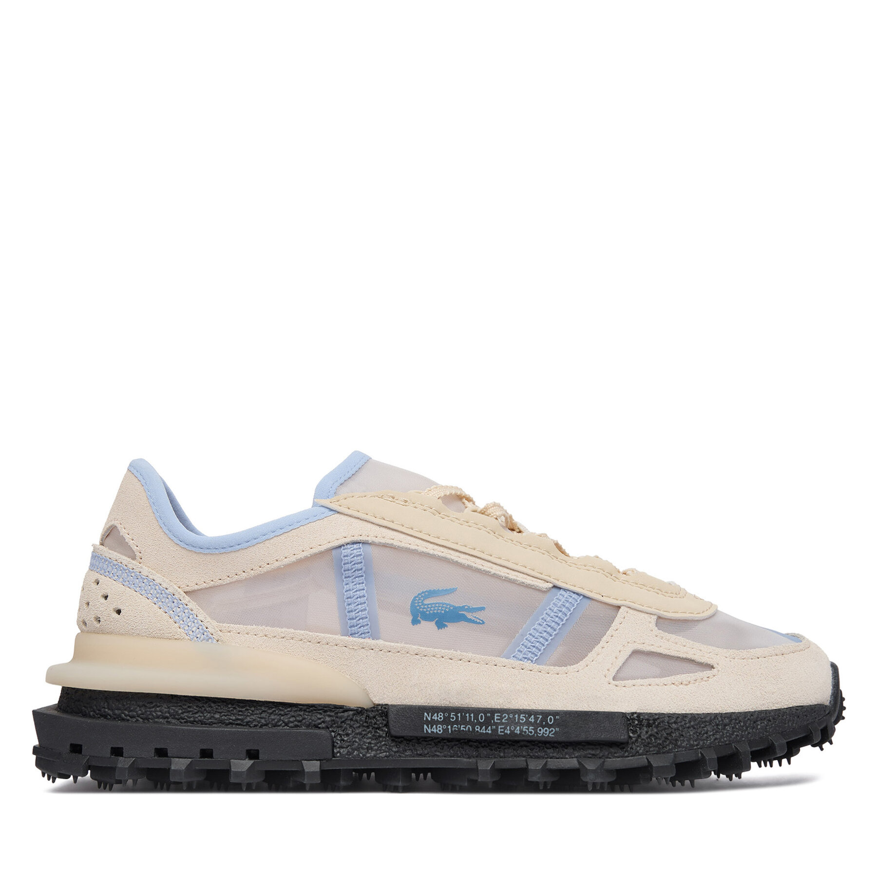 Lacoste Sneakersy Elite Active 51SFA0156 Beżowy jasny