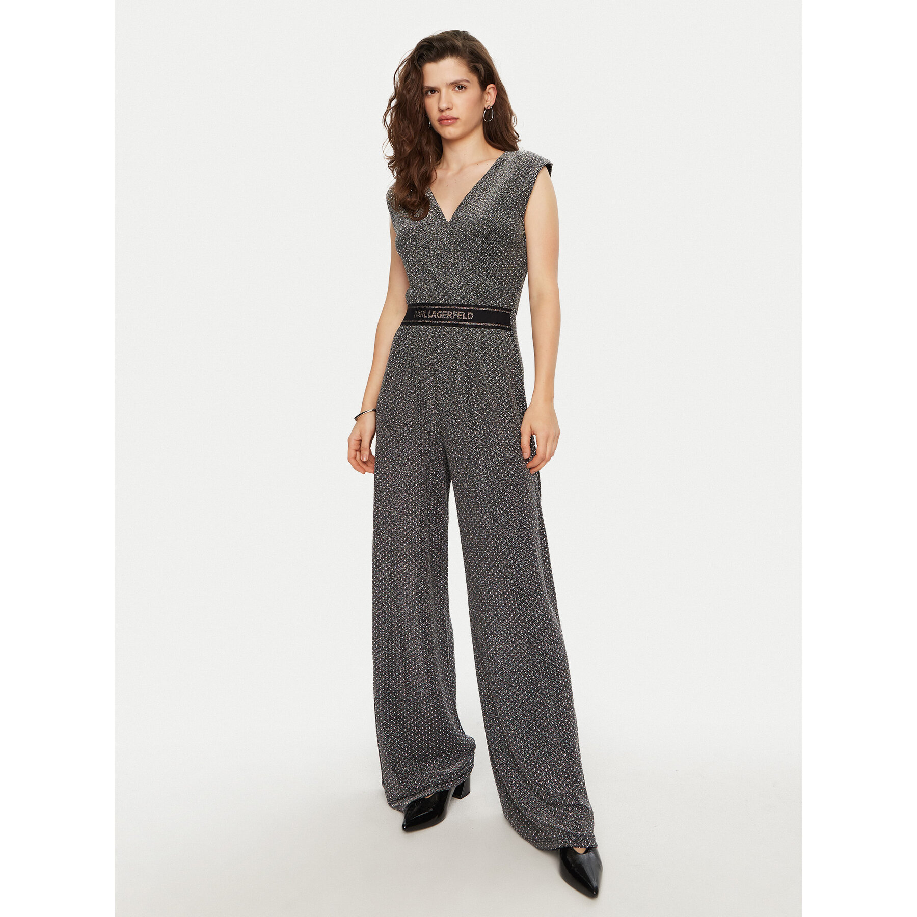 KARL LAGERFELD Kombinezon A1W13029 Szary Regular Fit
