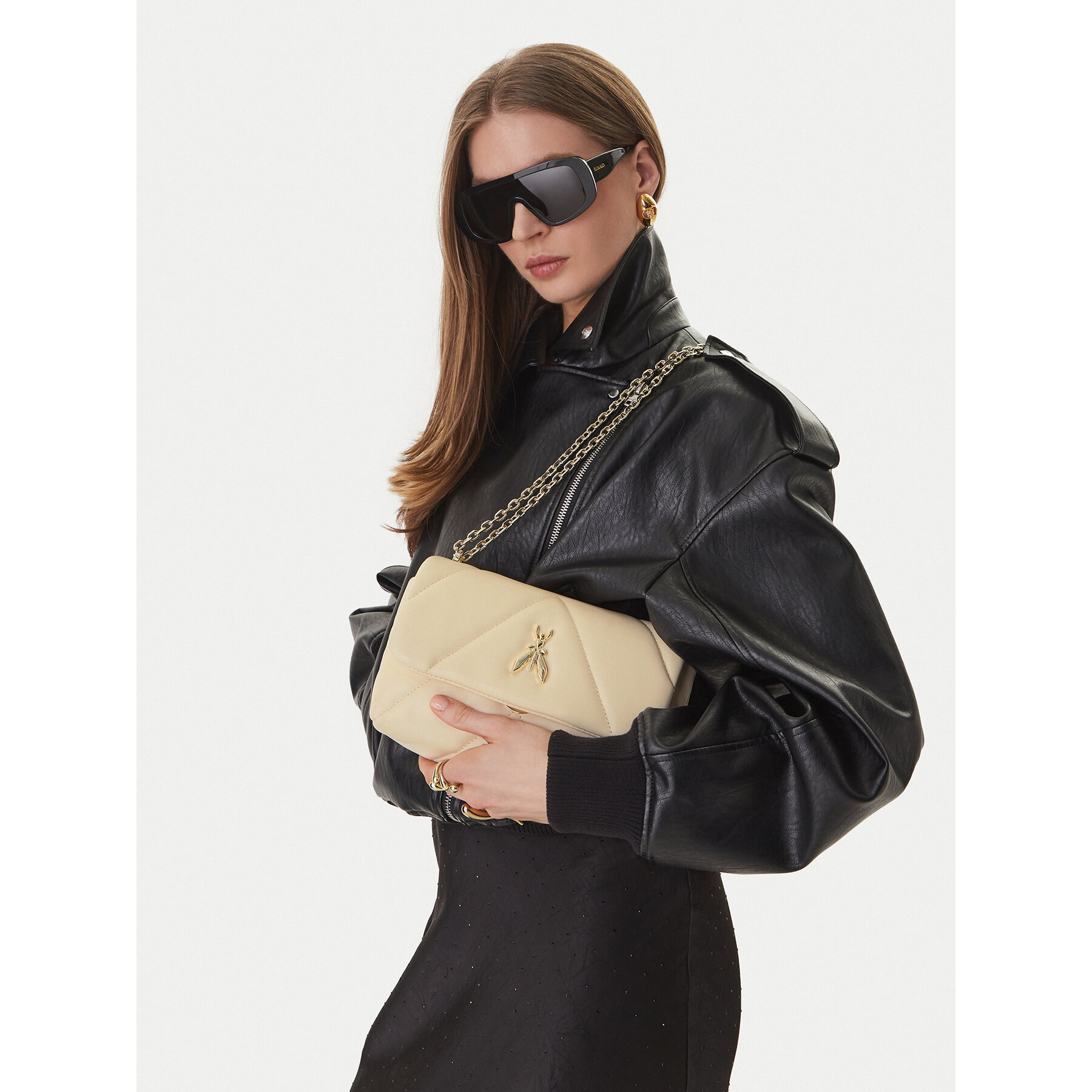 Patrizia Pepe Torebka CB0084/L006-W405 Écru
