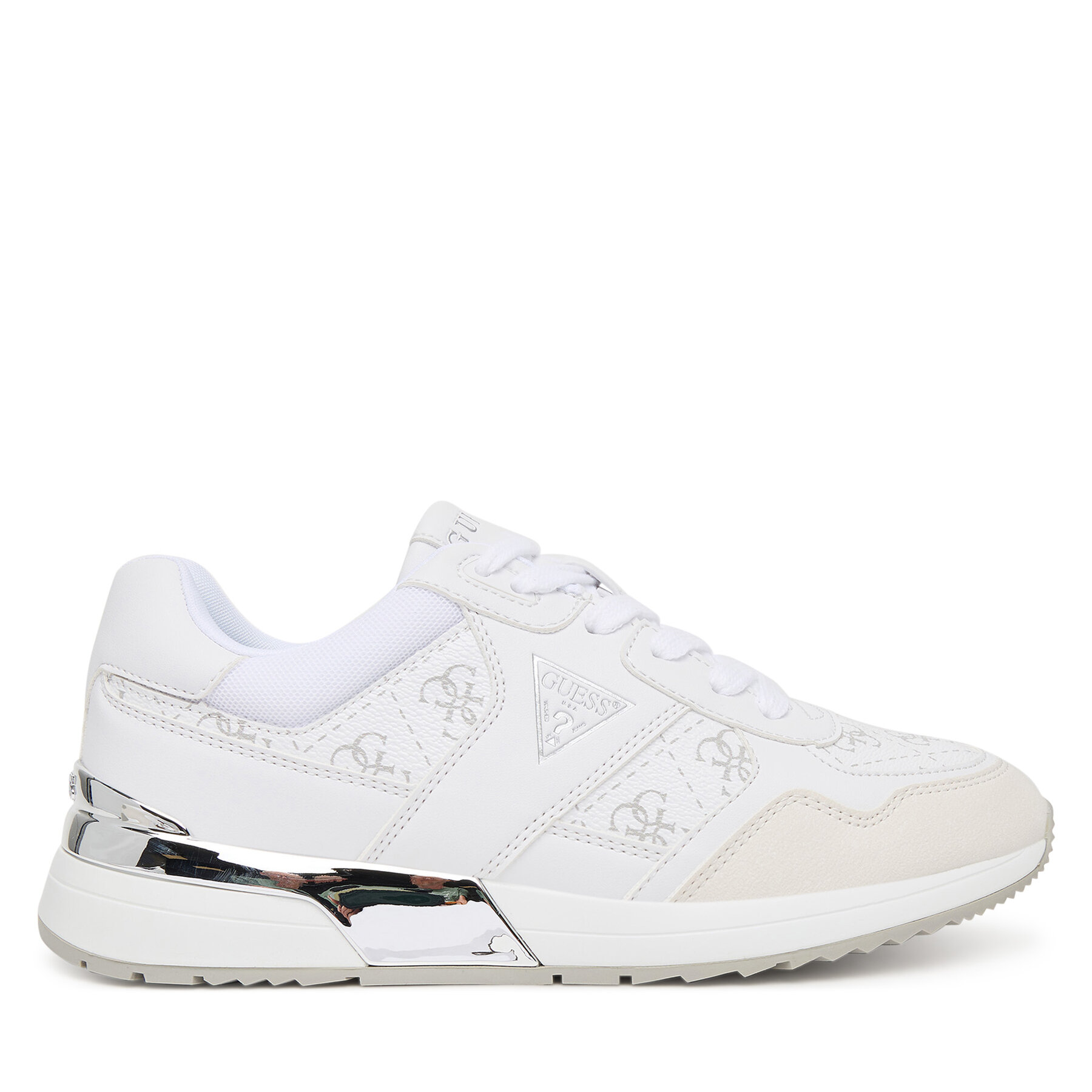 Guess Sneakersy FLFMIC ELE12 Biały