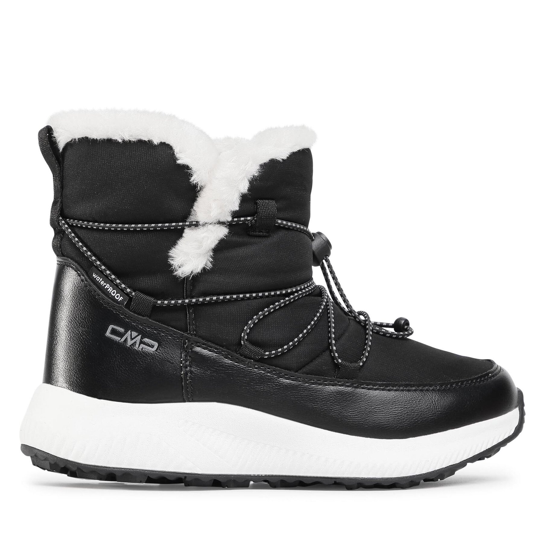 CMP Śniegowce Sheratan Wmn Lifestyle Shoes Wp 30Q4576 Czarny