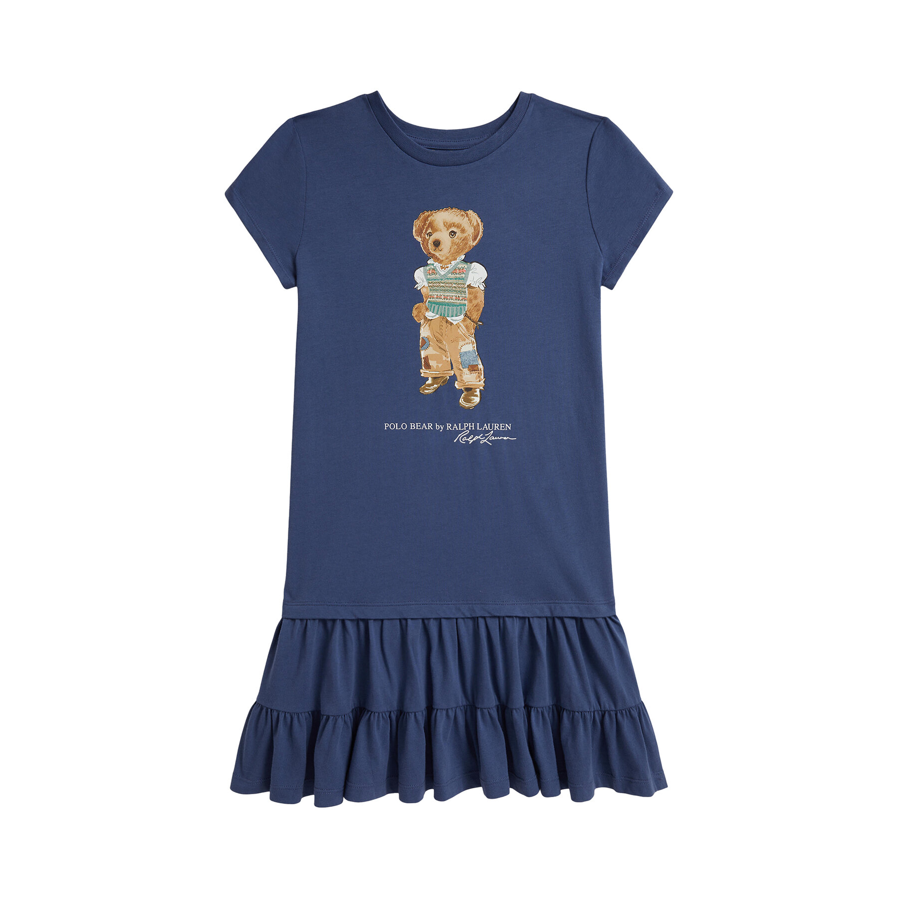 Polo Ralph Lauren Sukienka codzienna 313B20040001 Granatowy Regular Fit