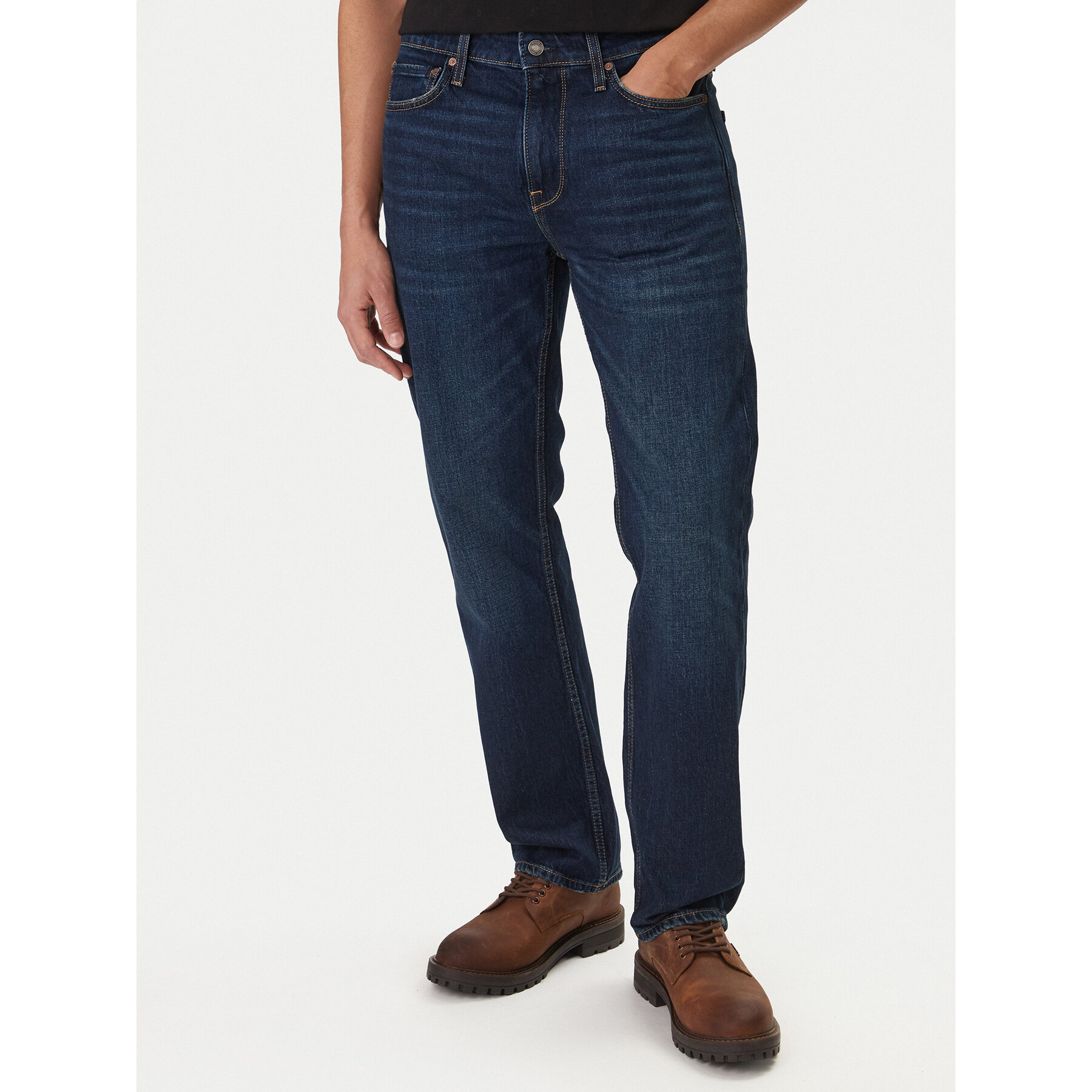 Guess Jeansy M6RAR7 D6430 Niebieski Regular Fit