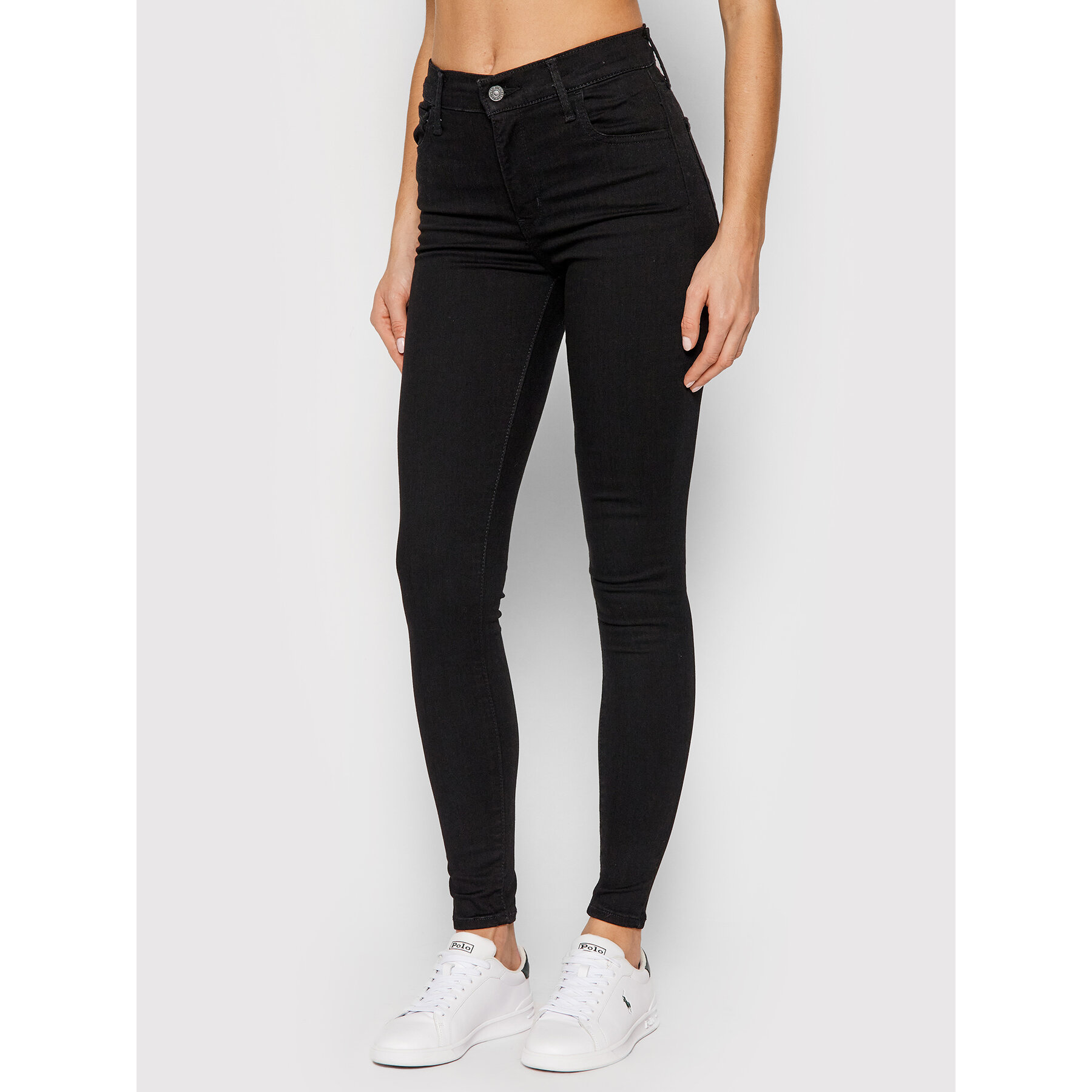 Levi's® Jeansy 720™ High Rise 52797-0000 Czarny Super Skinny Fit