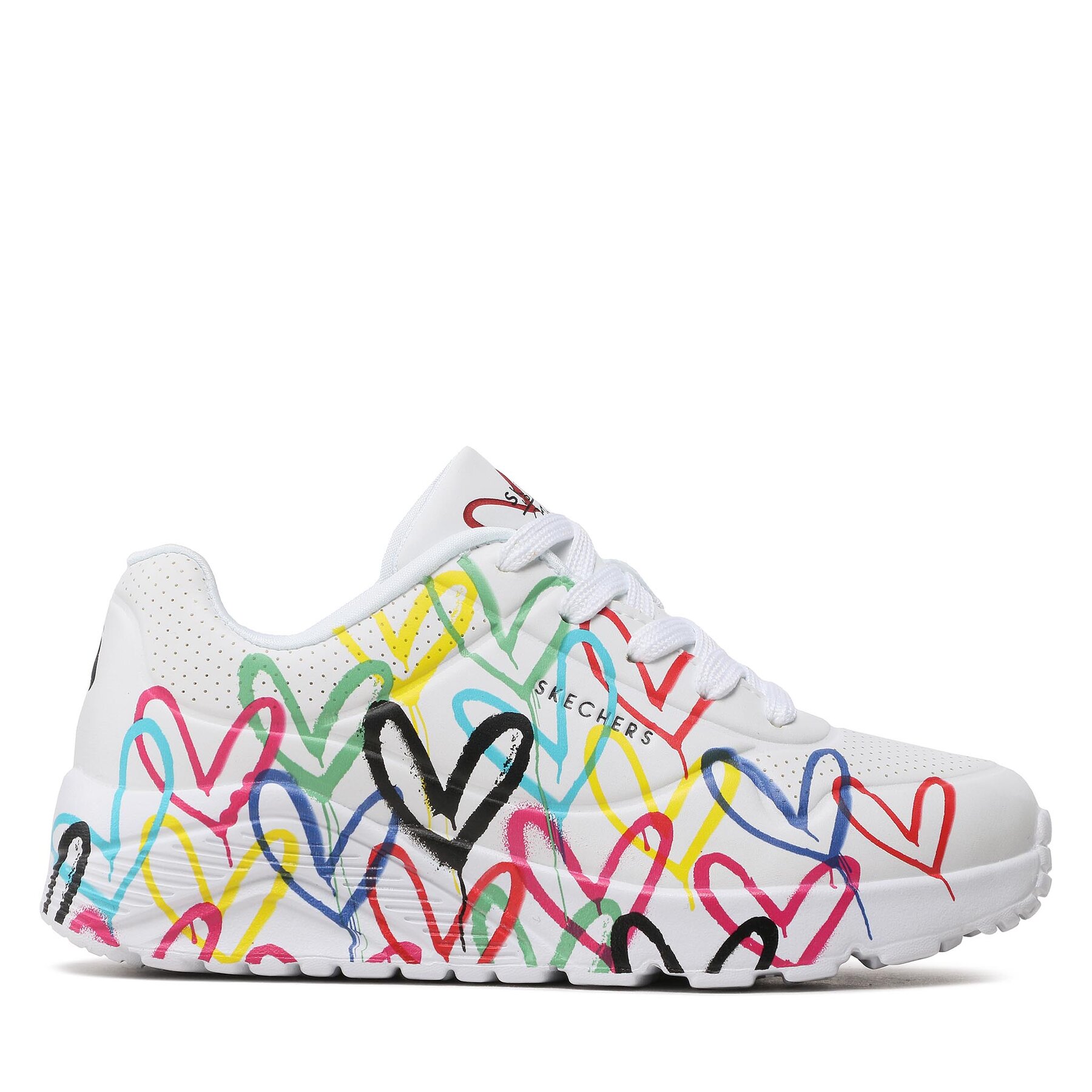 Skechers Sneakersy Spread The Love 314064L/WMLT Biały