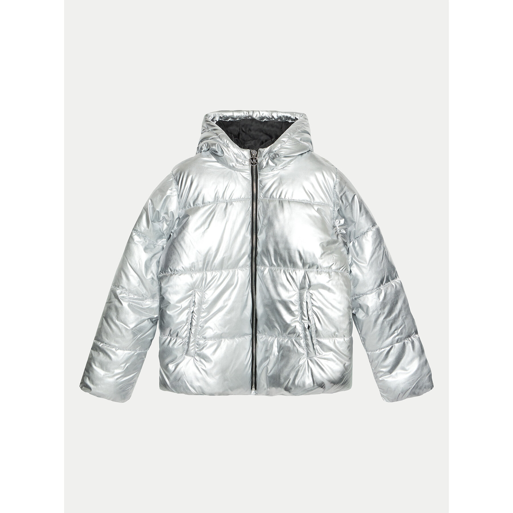 MICHAEL KORS KIDS Kurtka zimowa R30187 D Srebrny Regular Fit