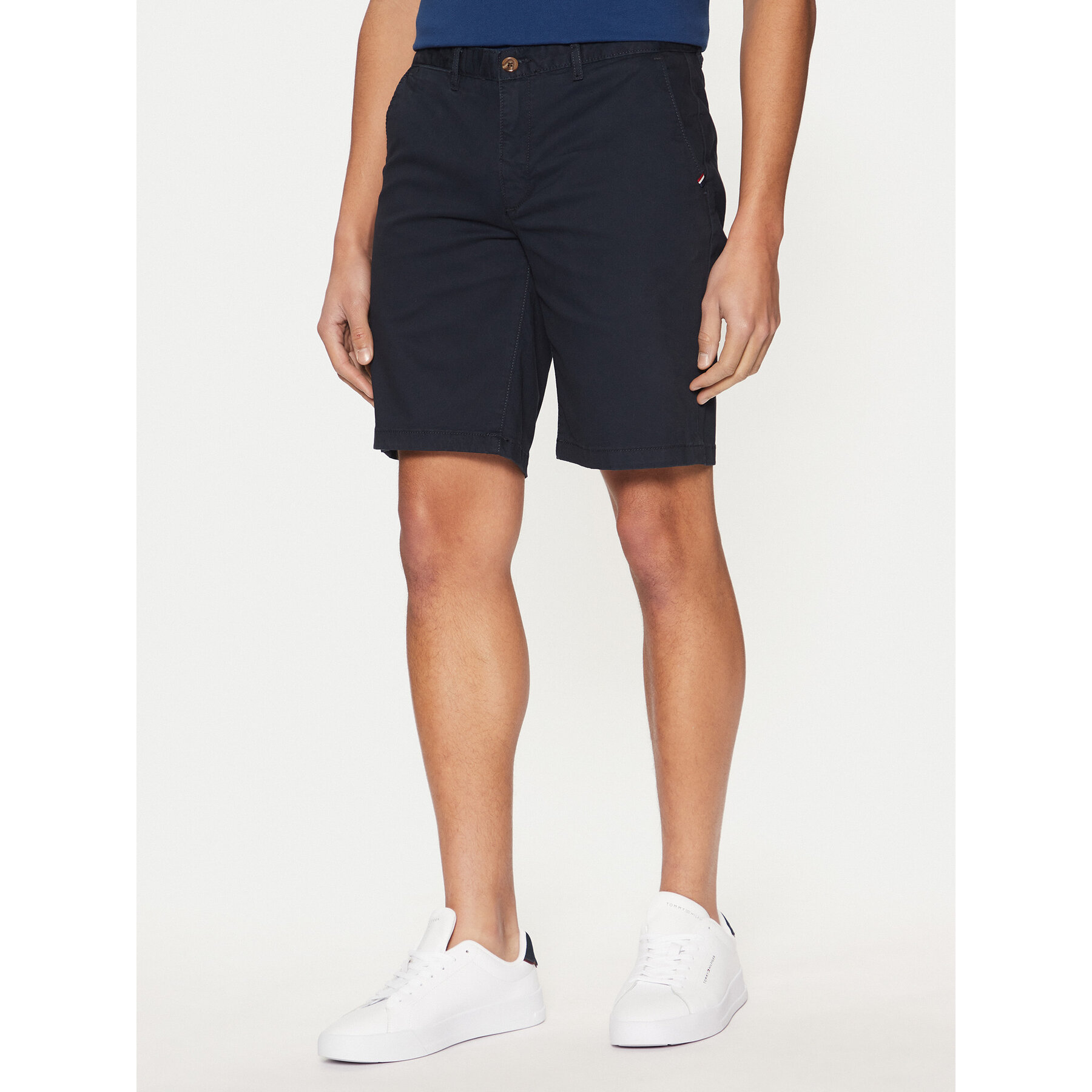 U.S. Polo Assn. Szorty materiałowe MUP3338 Granatowy Regular Fit