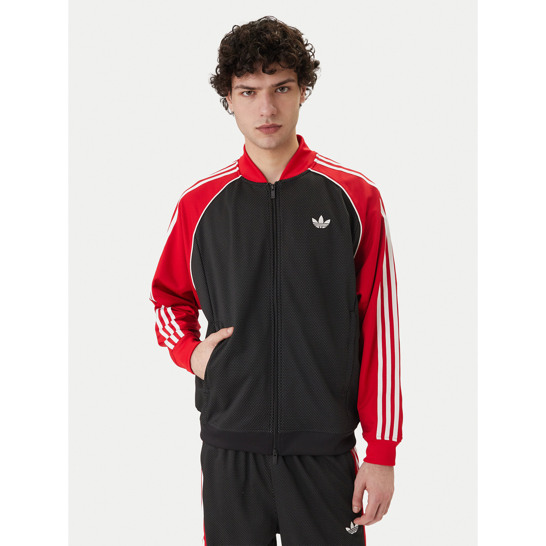 adidas Bluza adicolor SST KE0115 Czarny Loose Fit