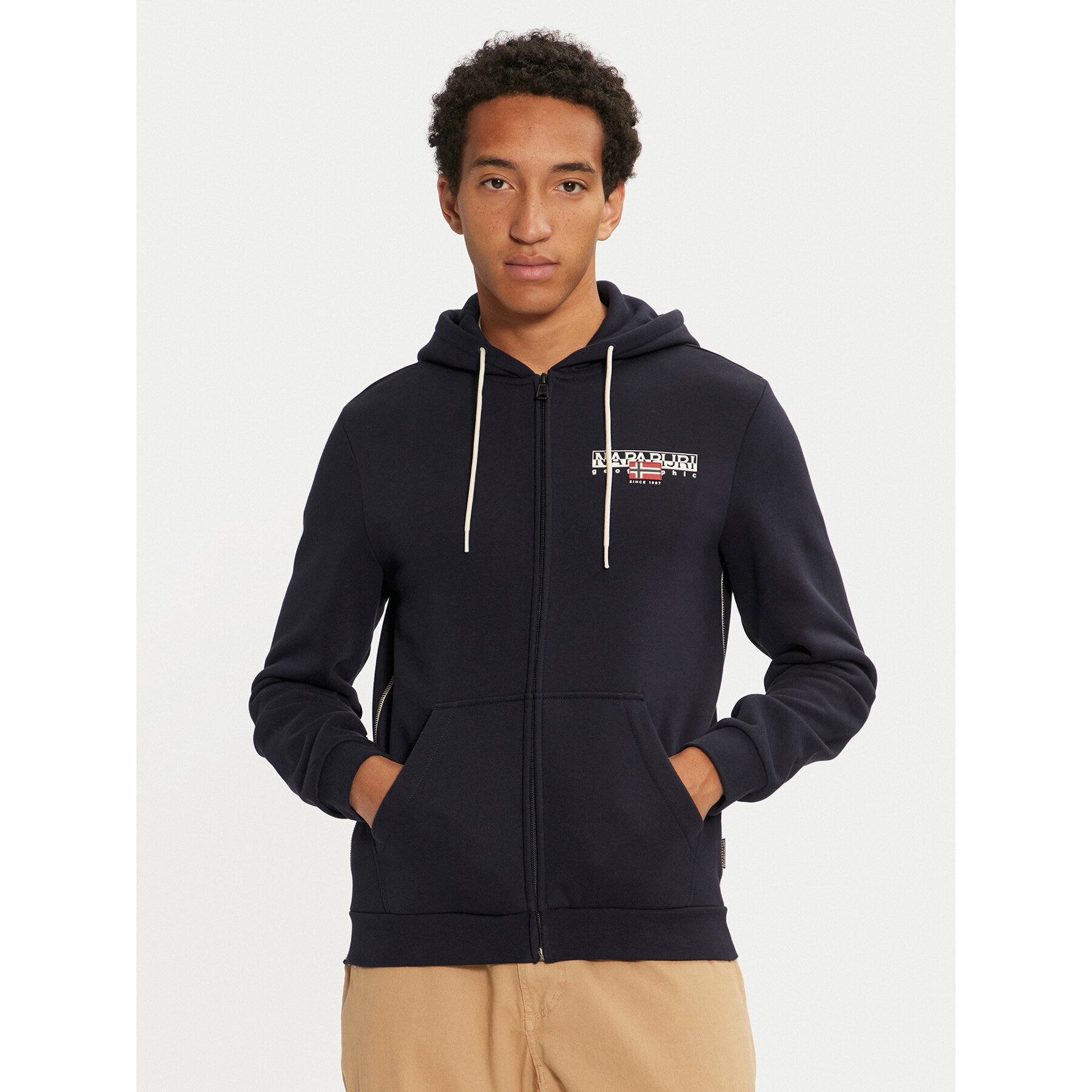Napapijri Bluza B-Alymer NP0A4I1E Granatowy Regular Fit