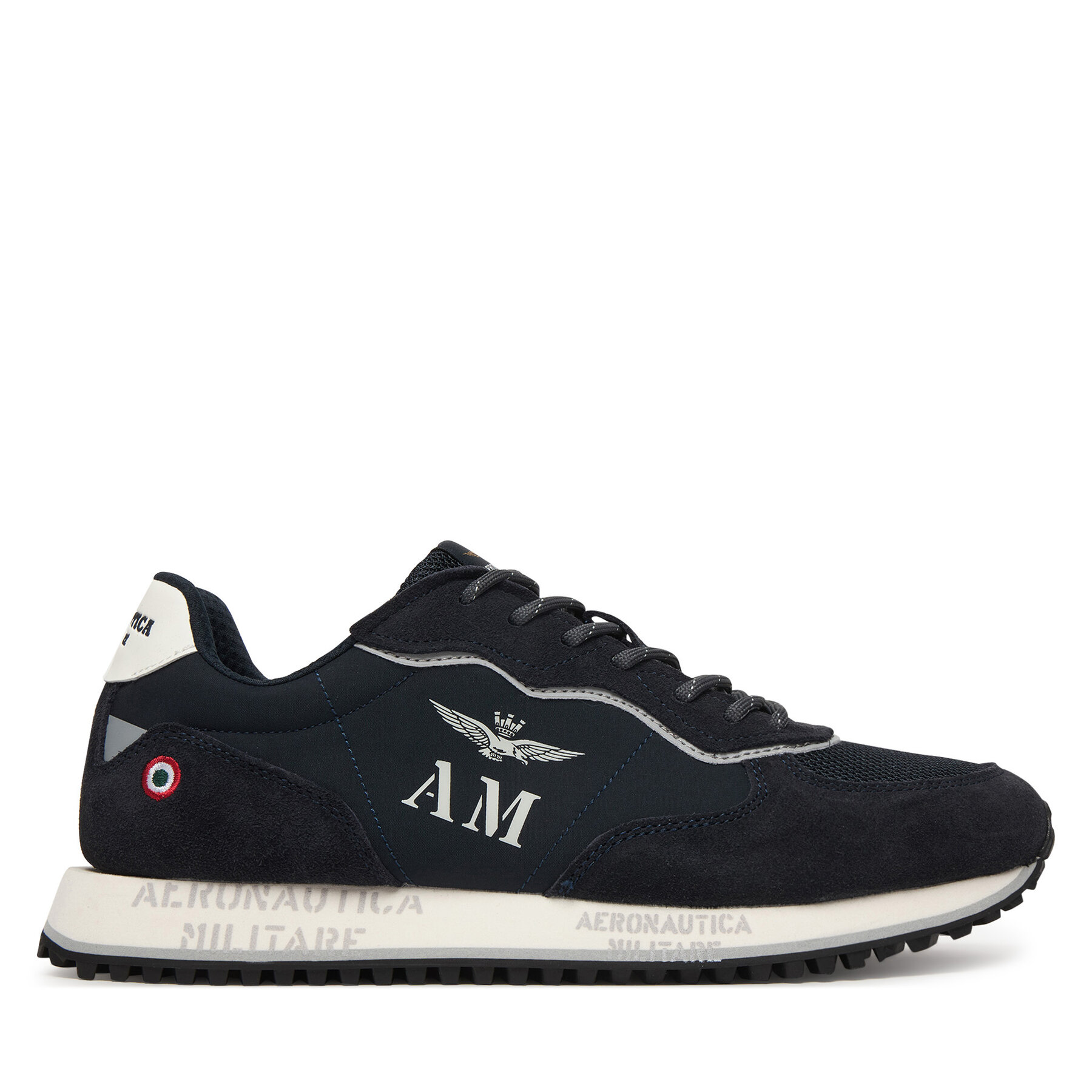Aeronautica Militare Sneakersy 261SC0320UPL00313 Granatowy